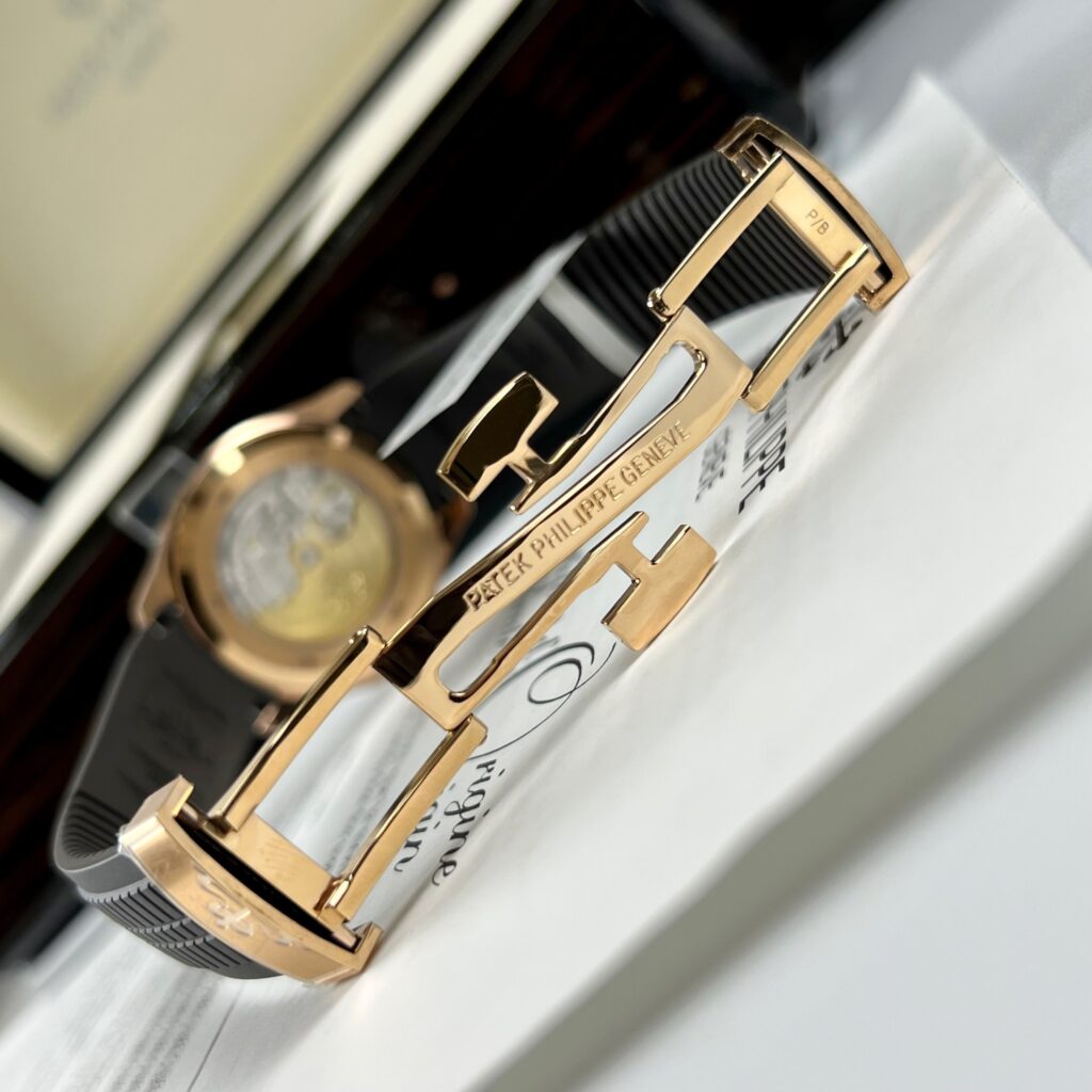 Patek Philippe Aquanaut 5167R Replica Watch Gold Wrapped Moissanite 40mm - Top club