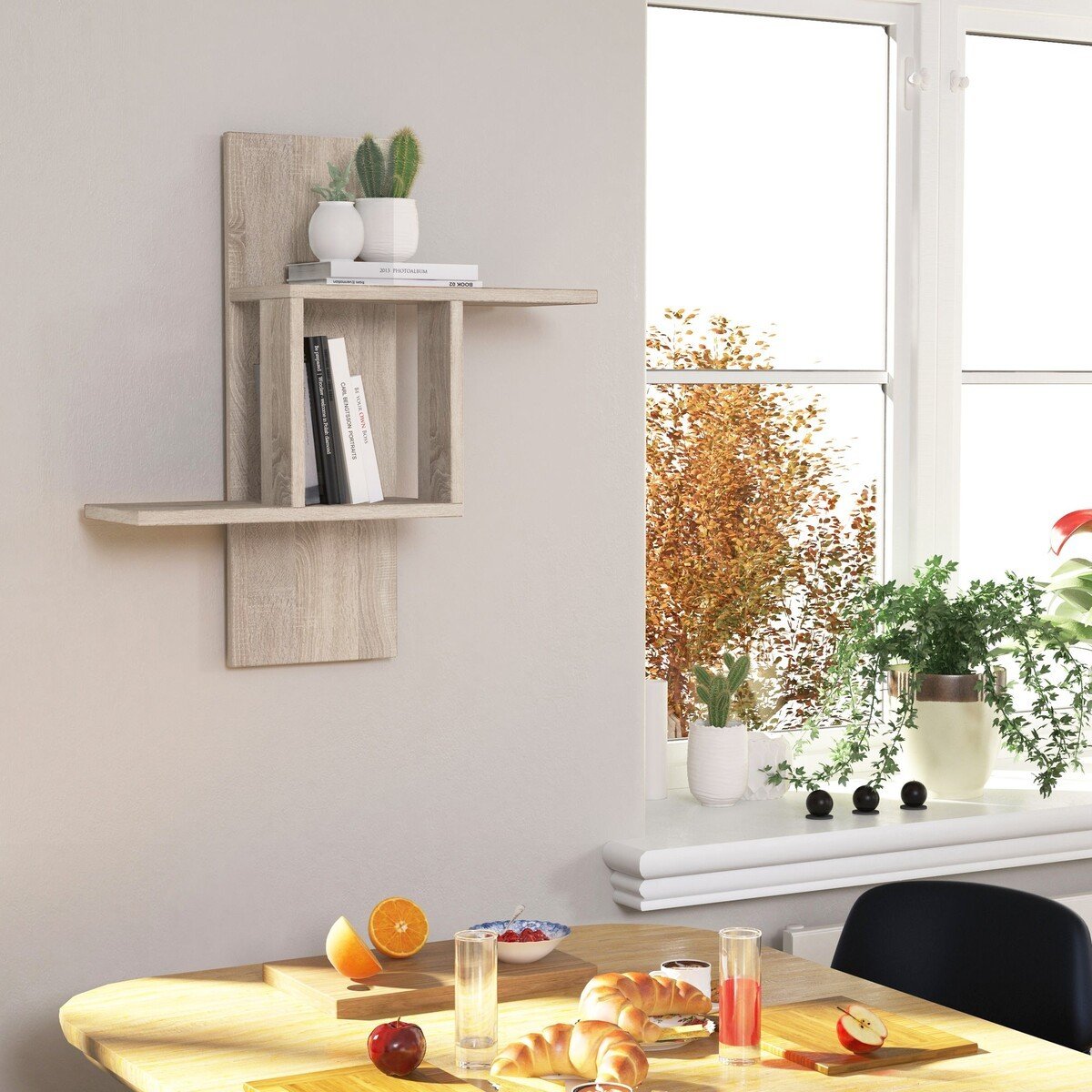 Calicosy - MILL Wandplank met 2 legplanken - H70 cm