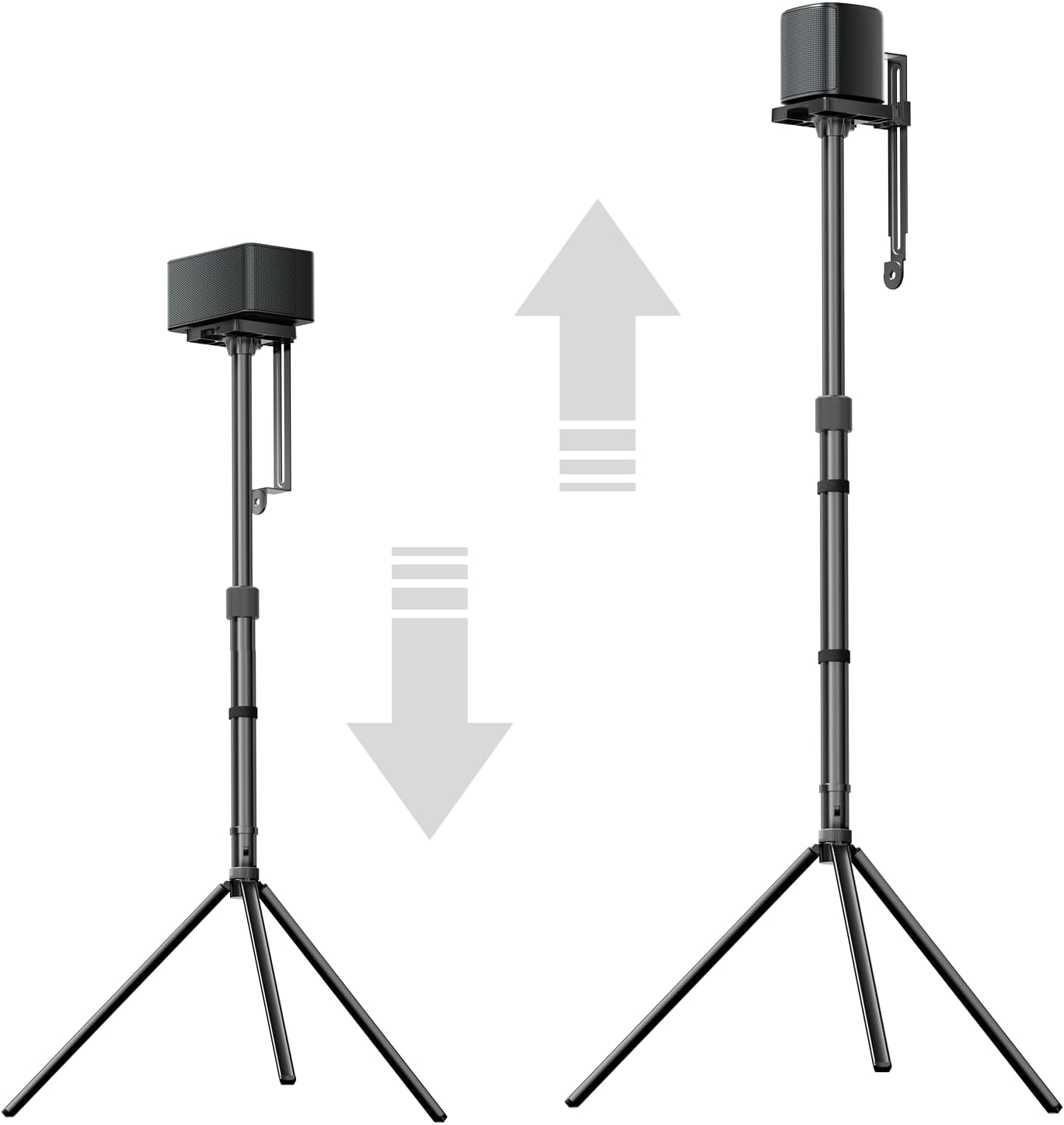 ULTIMEA Universal Speaker Stands Pair, Height Adjustable 24.4