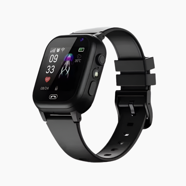 Slim GPS Kinderhorloge met Videogesprekken en Activiteitenmonitoring - Horloge voor Kinderen met SOS-functie en IP67 Waterdicht