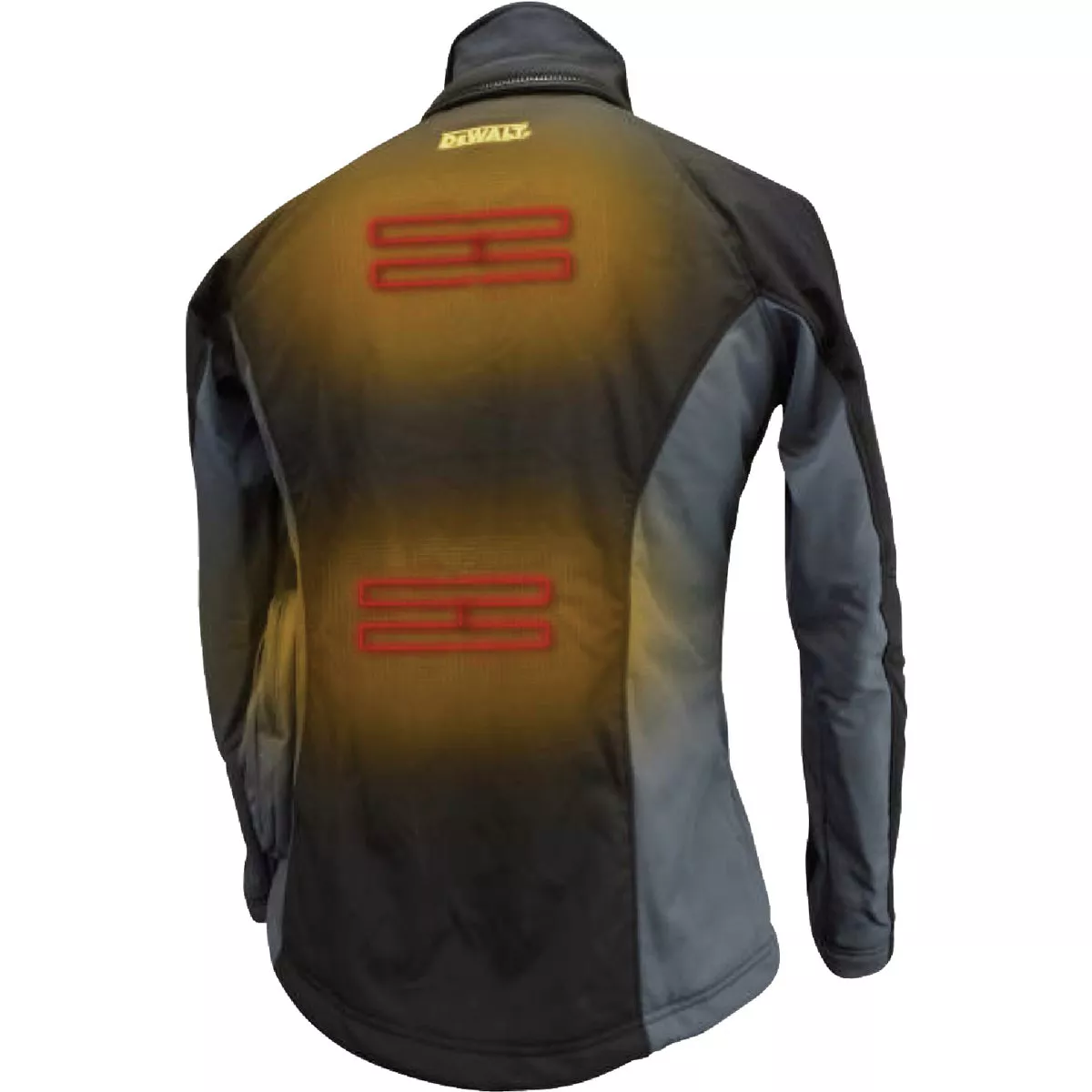 DEWALT Women's Black Soft Shell Heated Coat Kit, XL