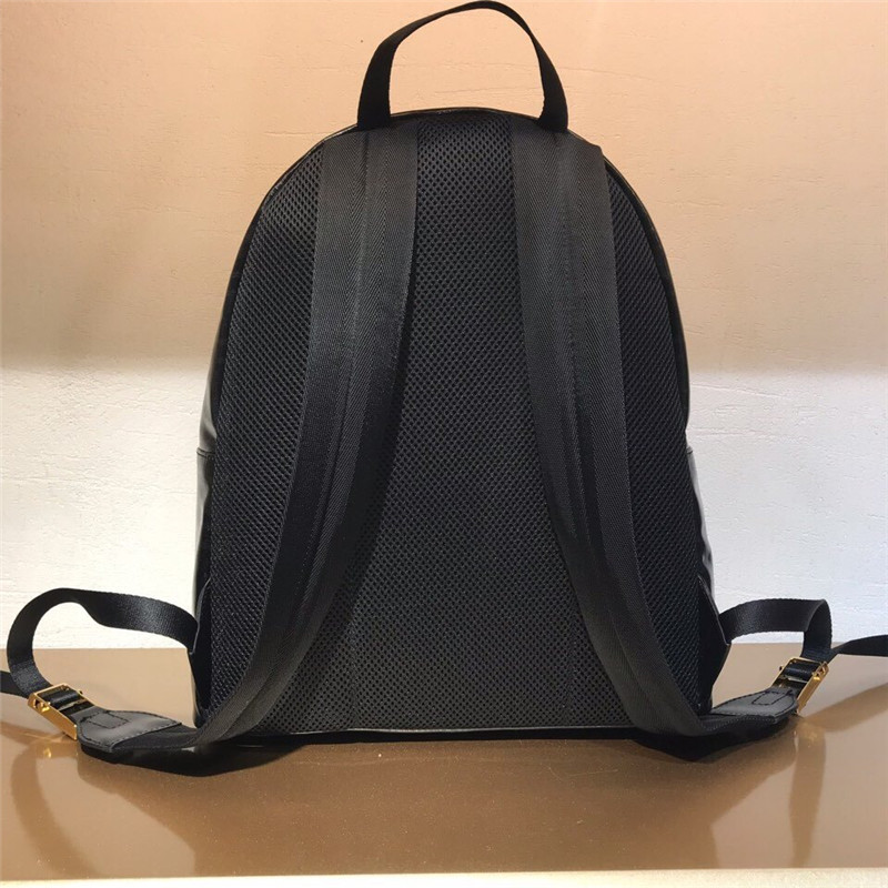 Fendi Black FF Big Backpack - Replicaclubs