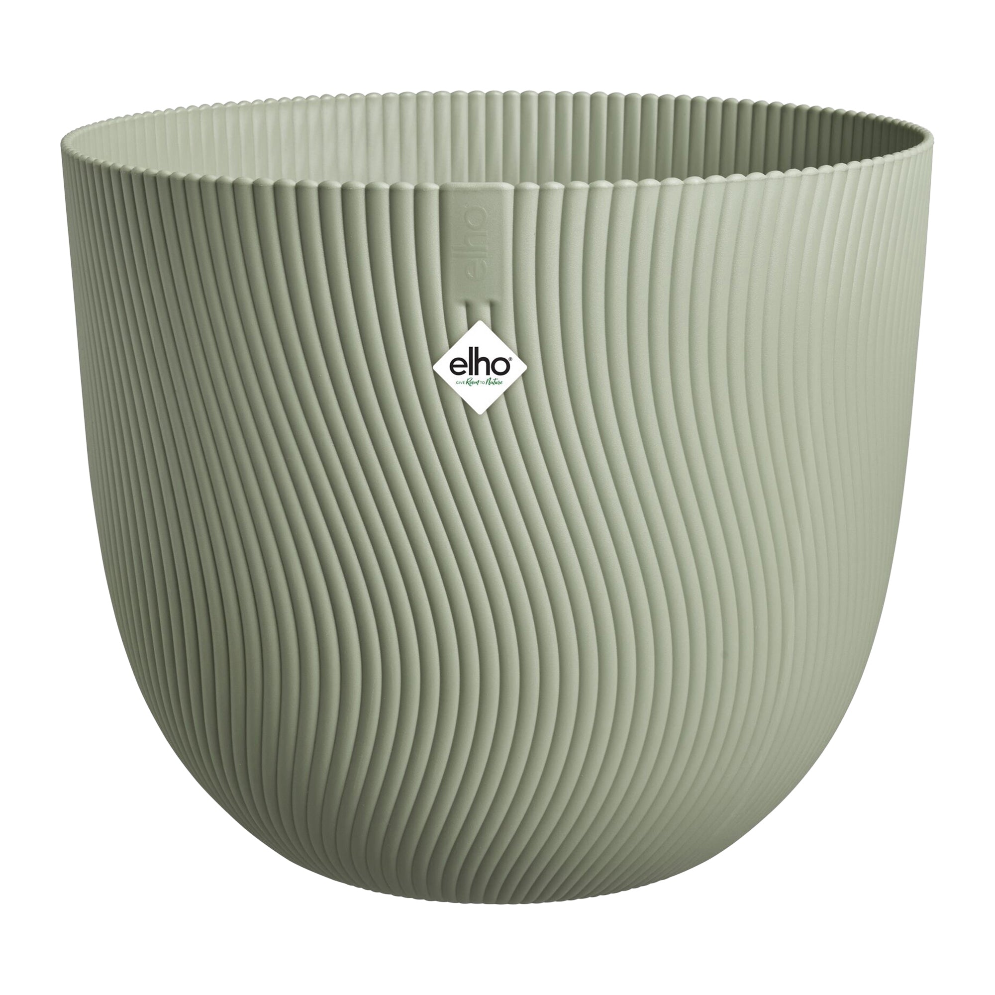 Elho Sereh Rond - Groen - Ø 59 x H 51 cm - Binnen en Buiten - 100% ger