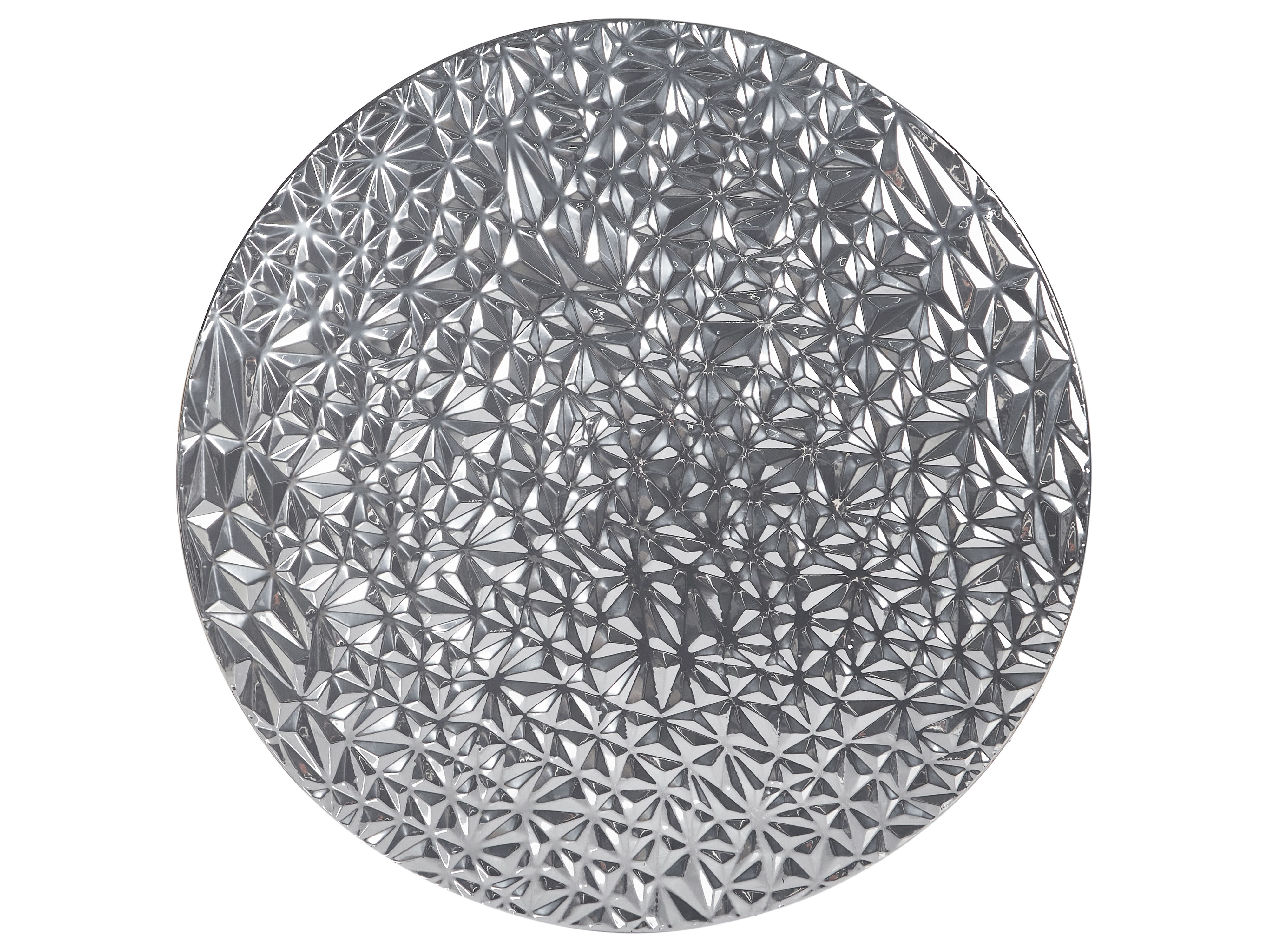 Wall Decor MOSCAVIDE Metal 60 cm Silver