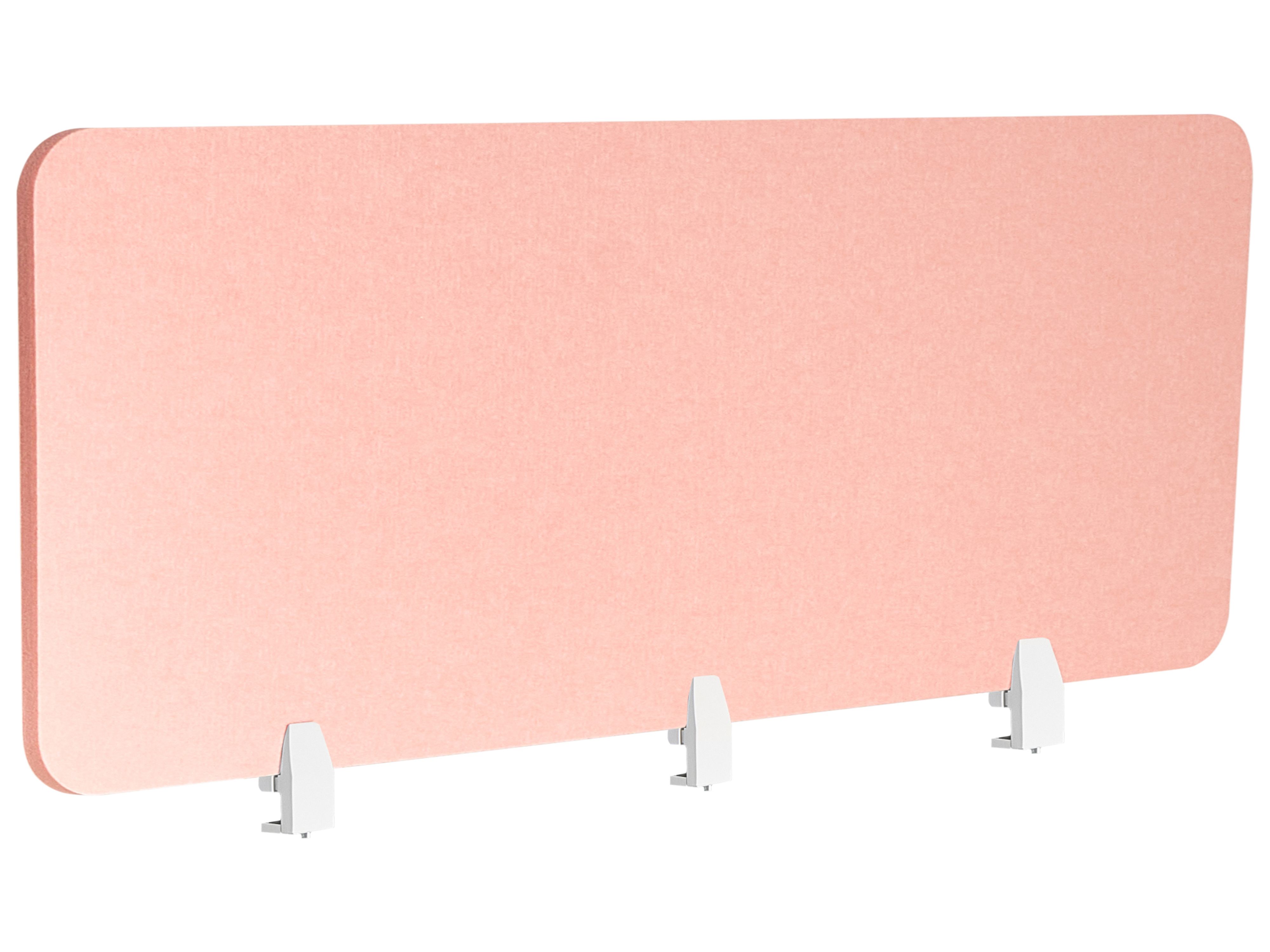 Desk Screen SPLIT Peach Pink