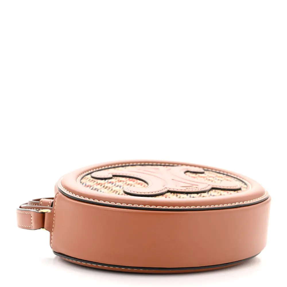Superfake Handbags: Celine Tan Leather & Houndstooth Crossbody1:1High-quality replica