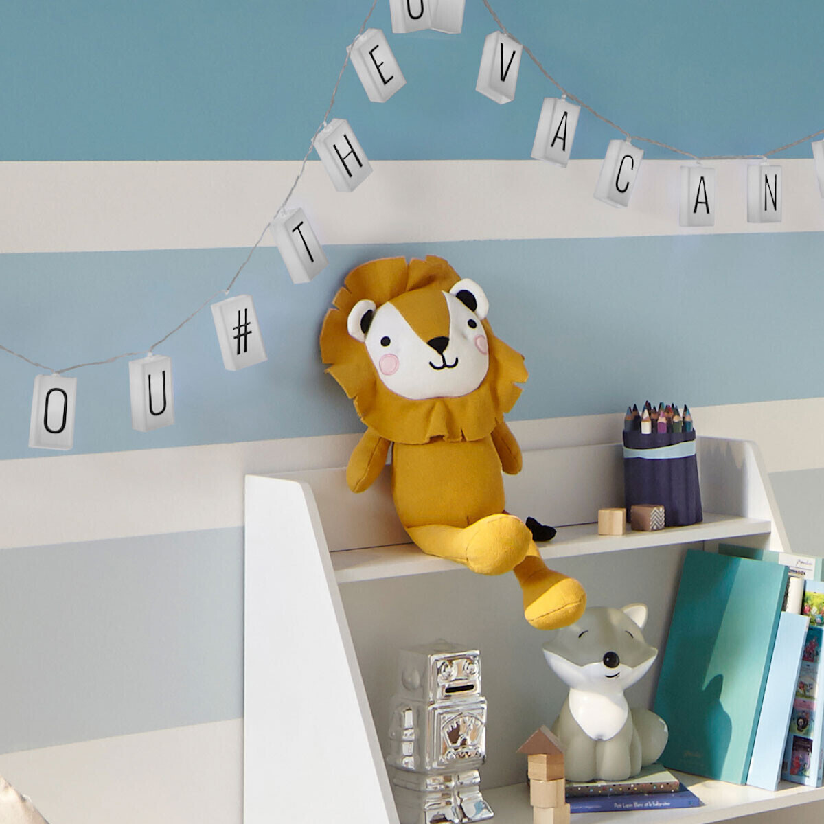 Kids plush "Lion" Yellow, H.44 cm