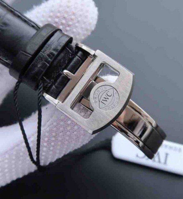 Replica IWC AZ Portuguese Tourbillon White Dial YG Markers - Top club
