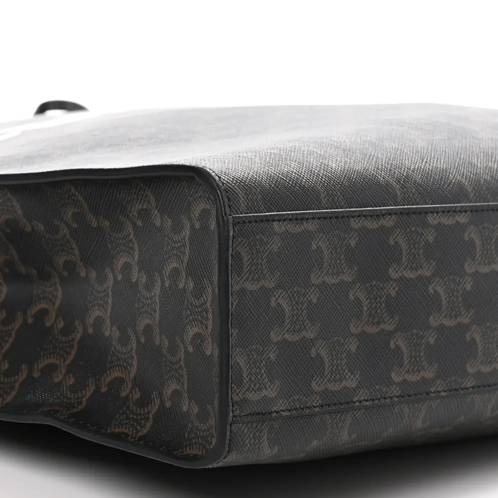 Mirror Quality Celine Black Triomphe Replica Vertical Cabas1:1High-quality replica