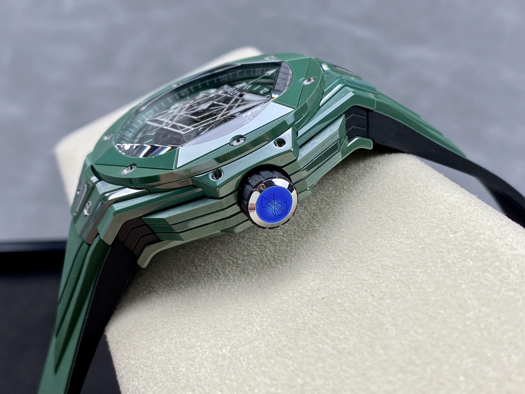 Hublot Big Bang Sang Bleu II Replica Watch Ceramic Green 44mm - Top club