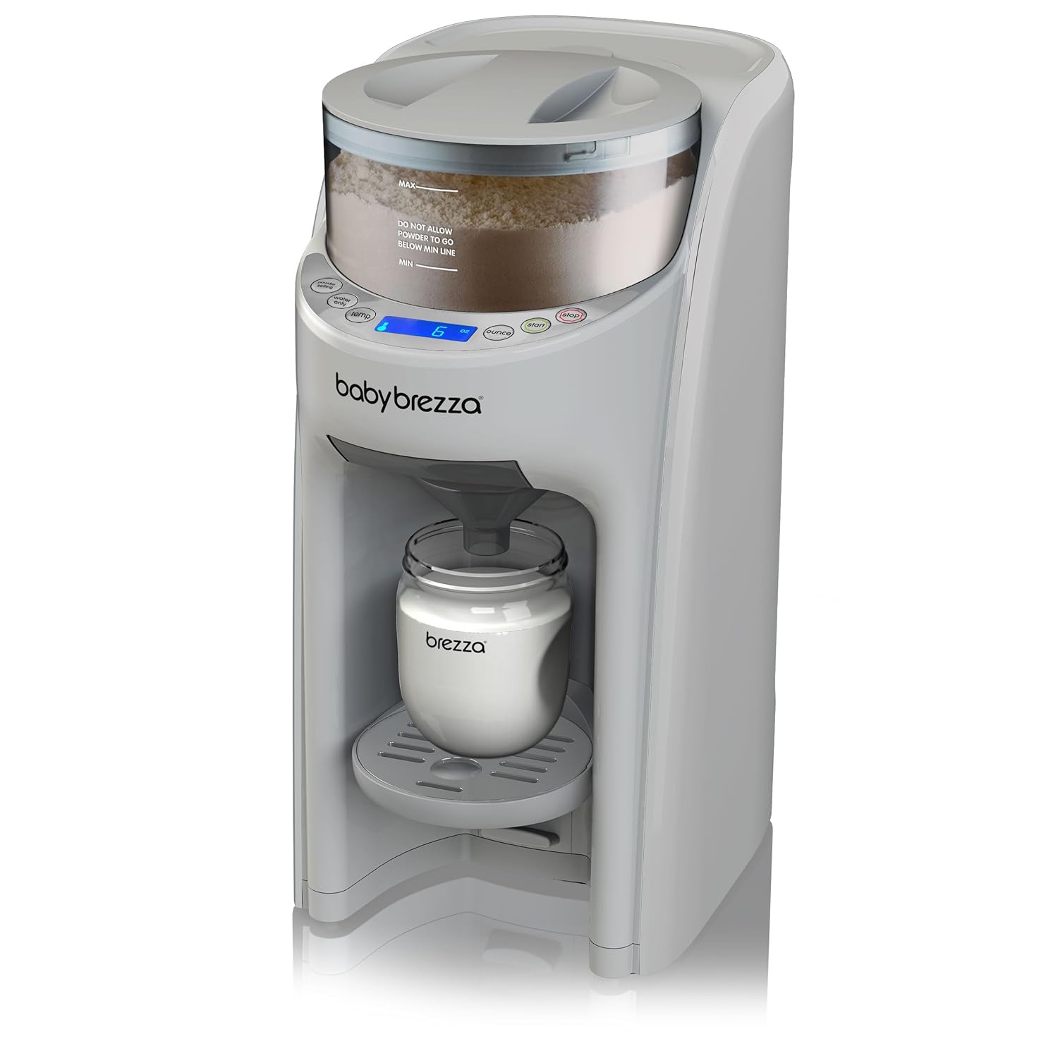 Baby Brezza Formula Pro Advanced Dispenser, Automatic Warm Formula Maker, BPA-Free, White - Image 14