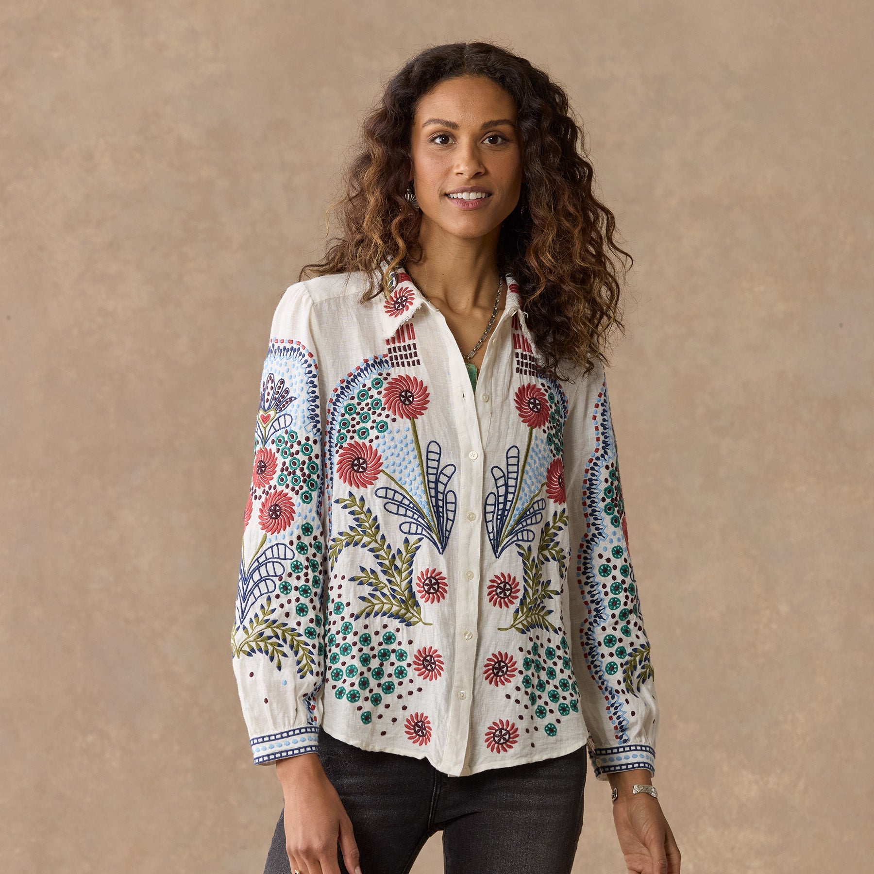 Canyon Sunset Shirt, Petite - Sundance Clothing