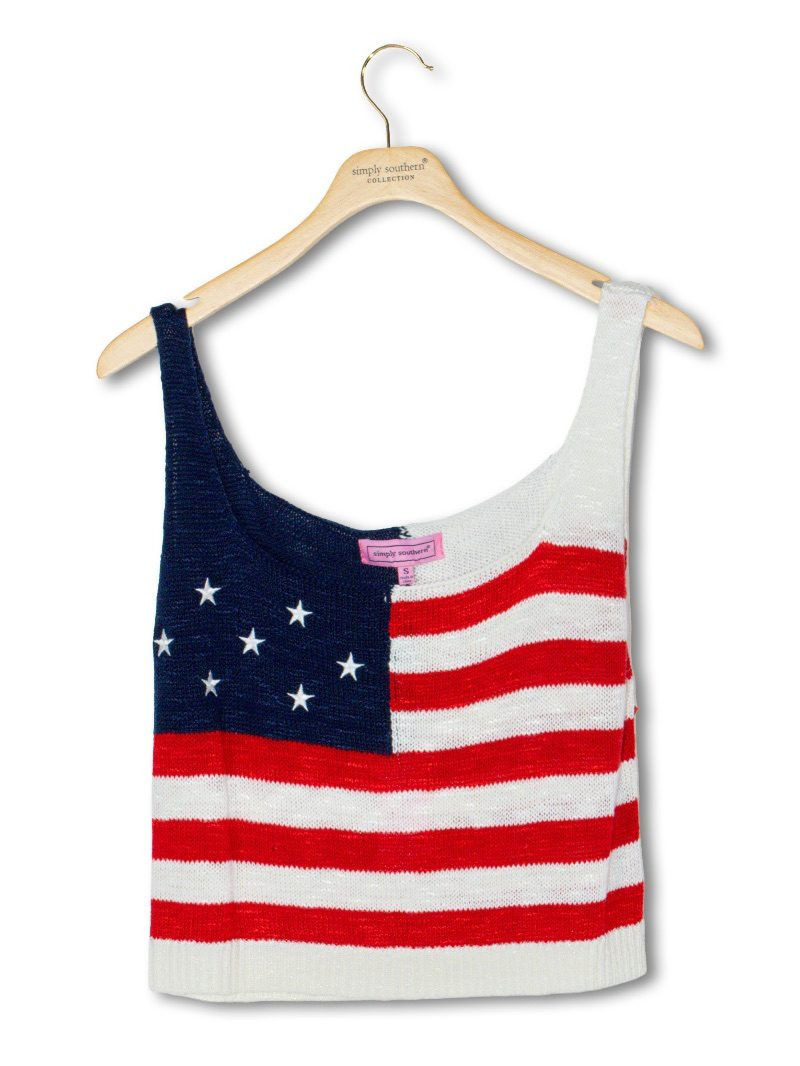 0126-TOP-TANK-USA - Simply Southern Outlet