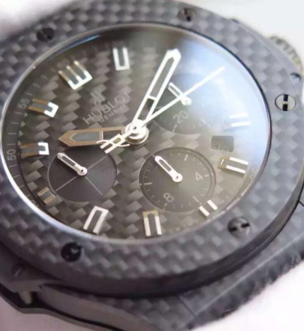 Replica Hublot V6 Big Bang Full Carbon Fiber CF Dial HUB4104 - Elite Watch Atelier