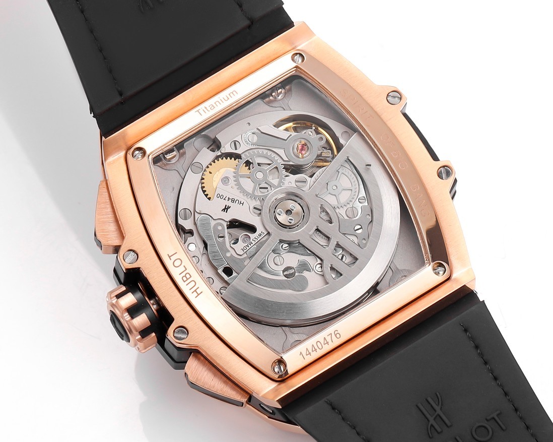 Hublot SPIRIT OF BIG BANG Chronograph, 45 mm Textured rubber strap(1:1 replica) - Top club