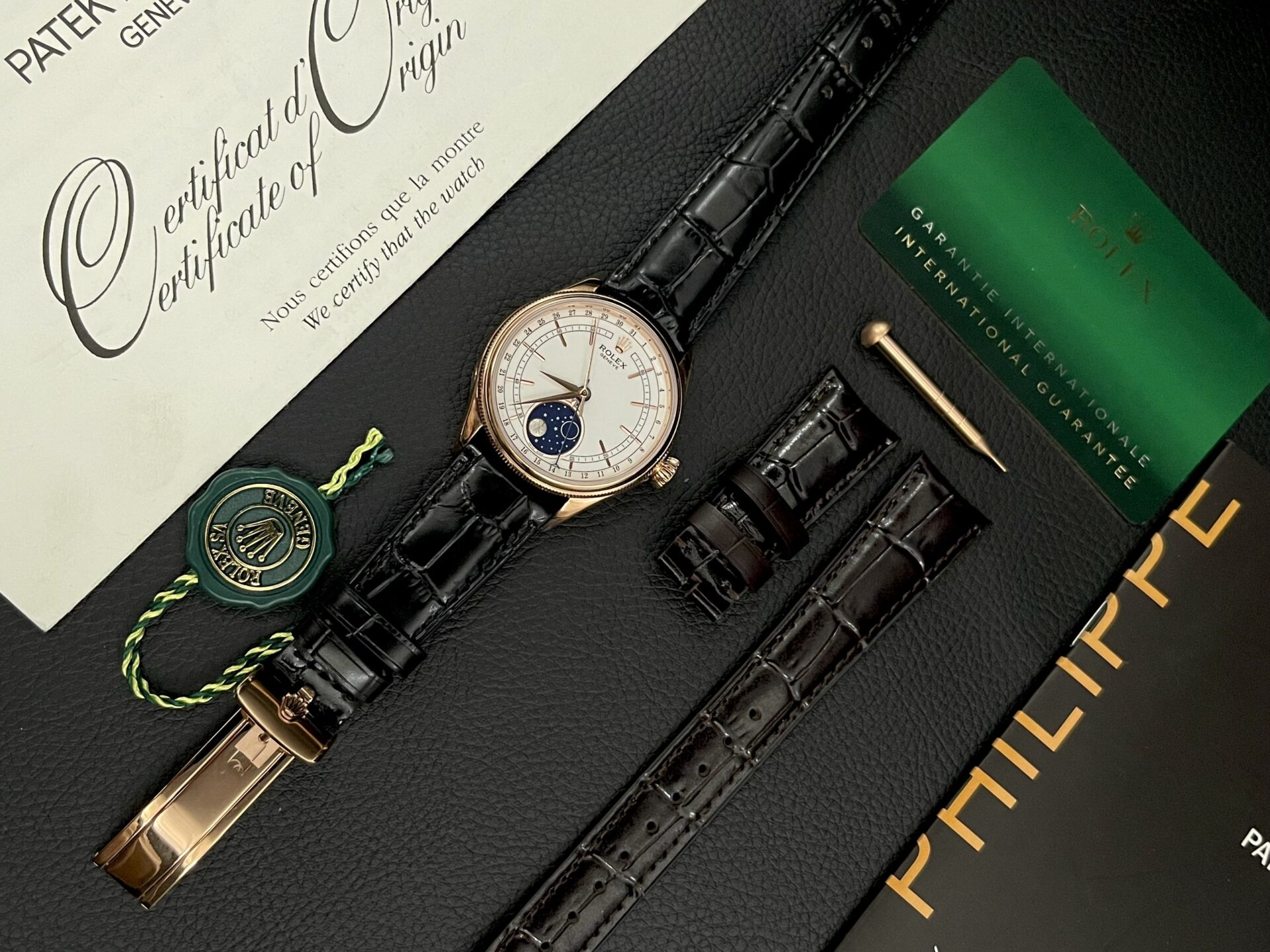 Rolex Cellini Moonphase 50535 High Quality Replica UU Factory 39mm - Elite Watch Atelier