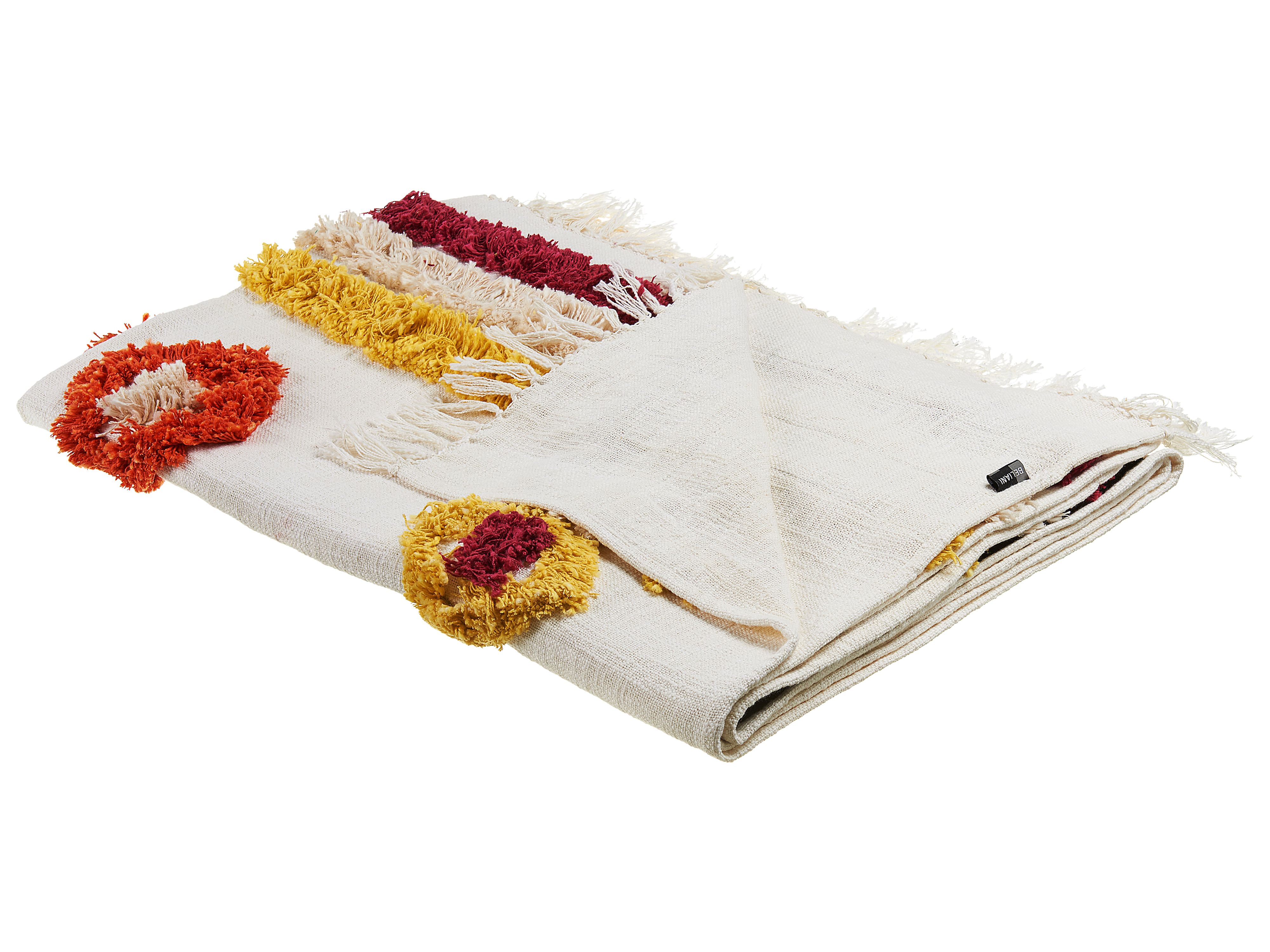 Blanket AMROHA Cotton 130 x 180 cm Multicolour