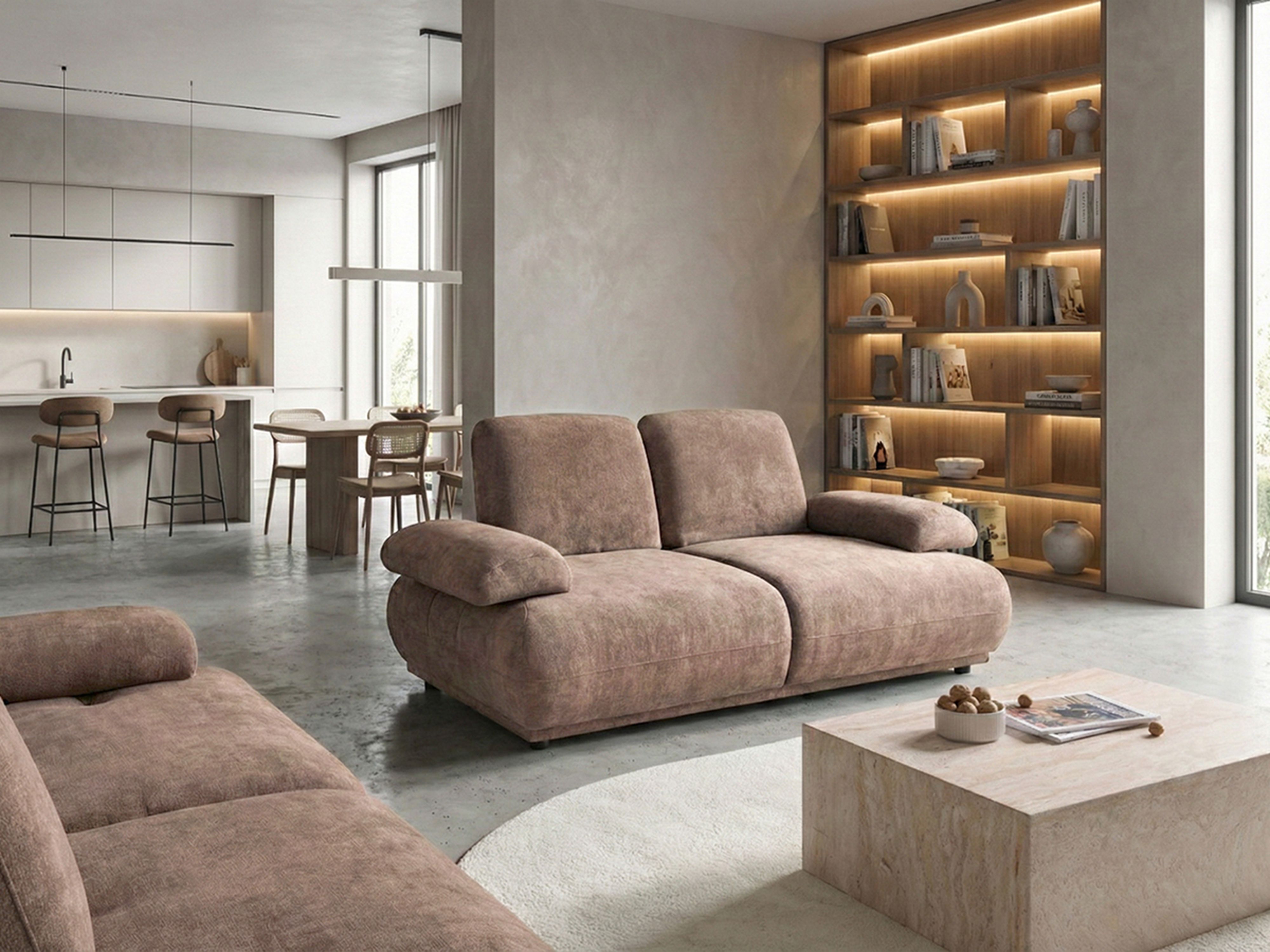 Sofa 2 Seater NACKA Brown