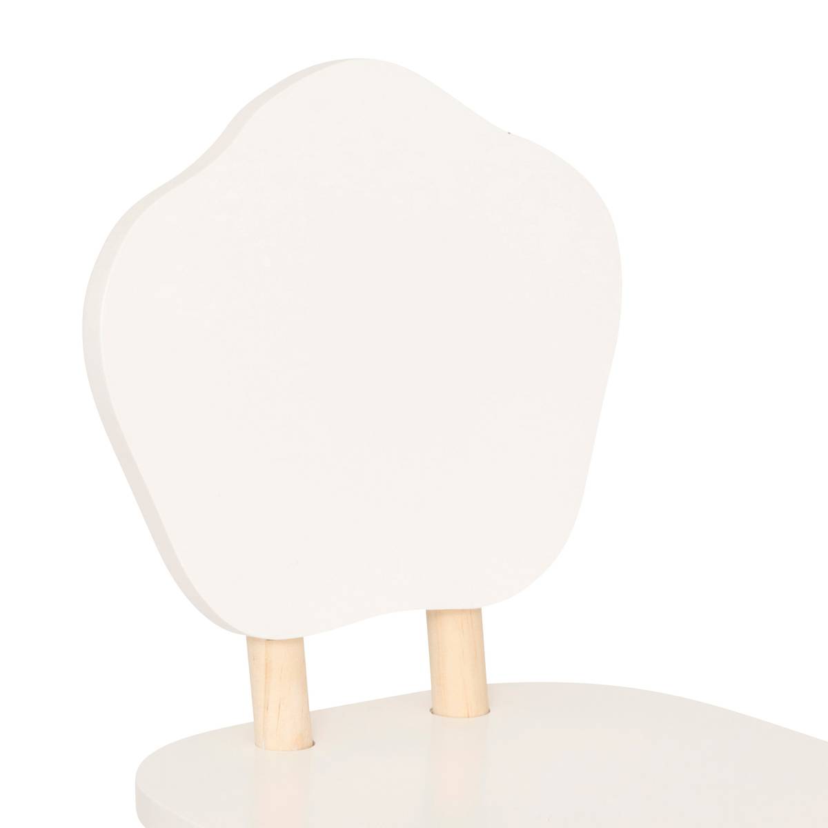 Children's chair "Douceur" White