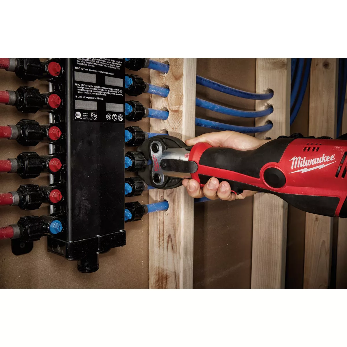 Milwaukee M12 FORCE LOGIC 1/2 In. PEX Cordless Press Tool Crimp Jaws