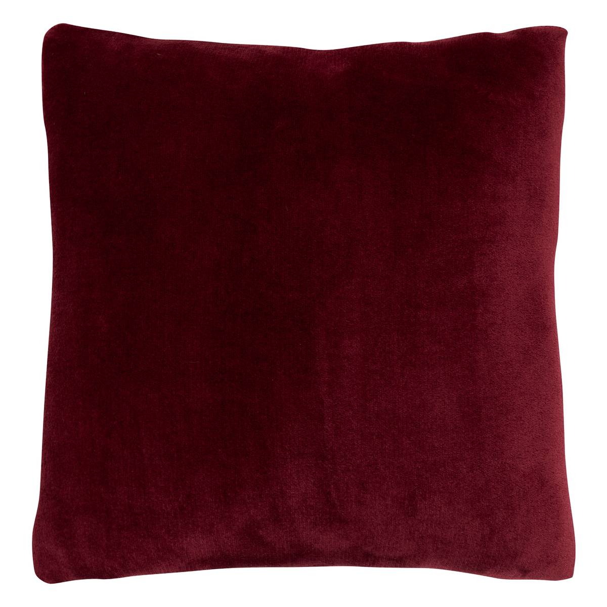 Cushion "Ollis" Garnet Red, 38x38 cm
