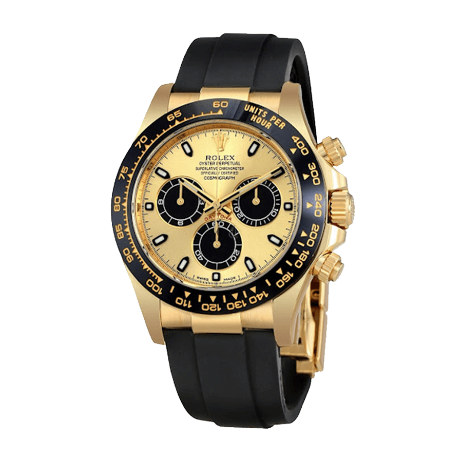 Rolex Daytona Cosmograph 116518LN Gold Dial Replica - Elite Watch Atelier