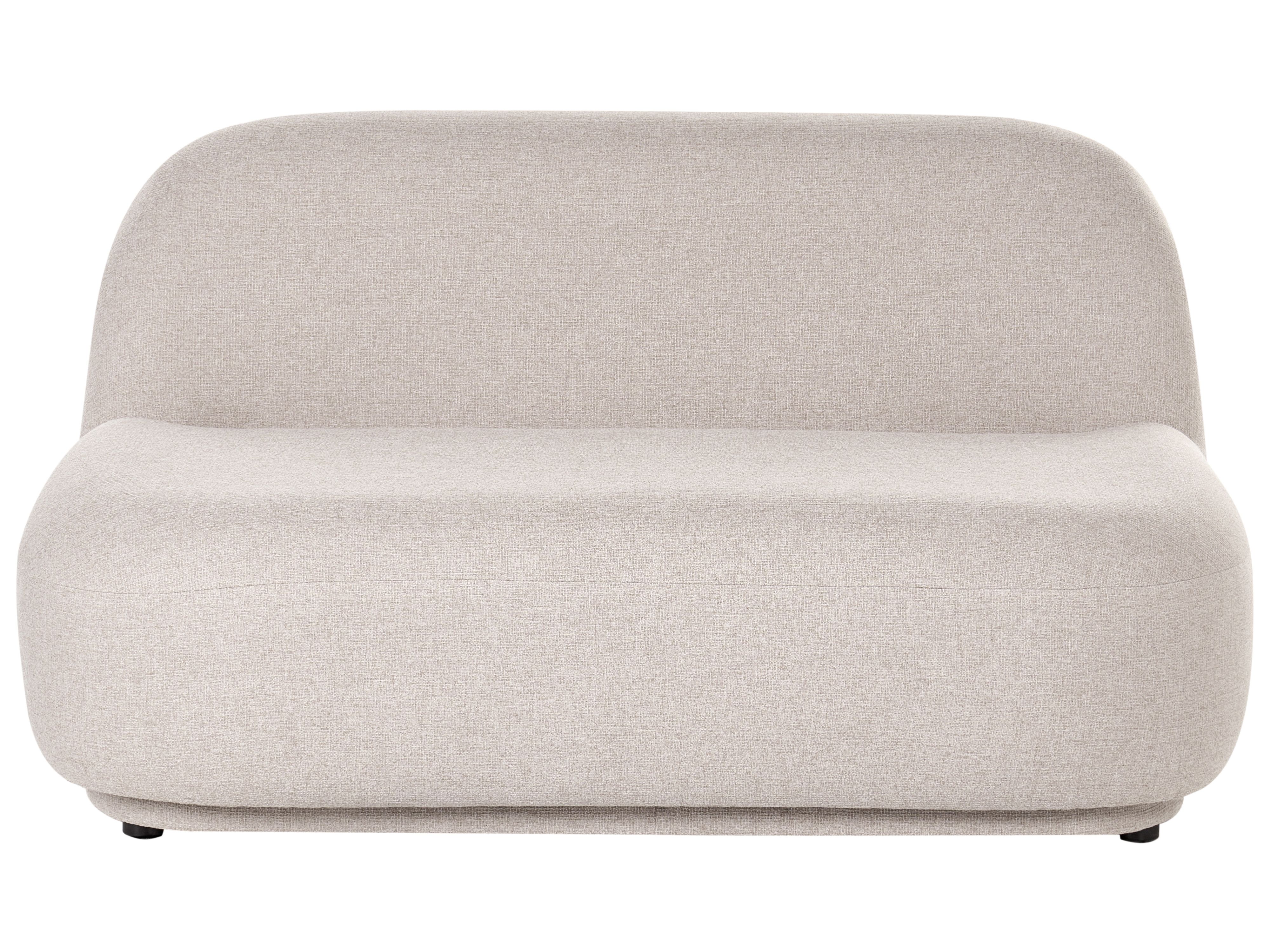 Sofa 2 Seater LOVBERG Fabric Beige