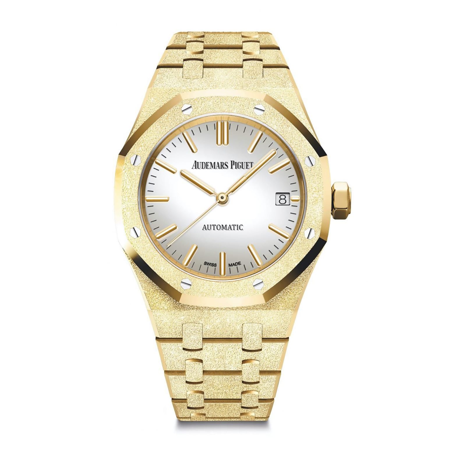 Audemars Piguet Replica Watch Royal Oak Frosted Gold Selfwinding(1:1 replica) - Top club