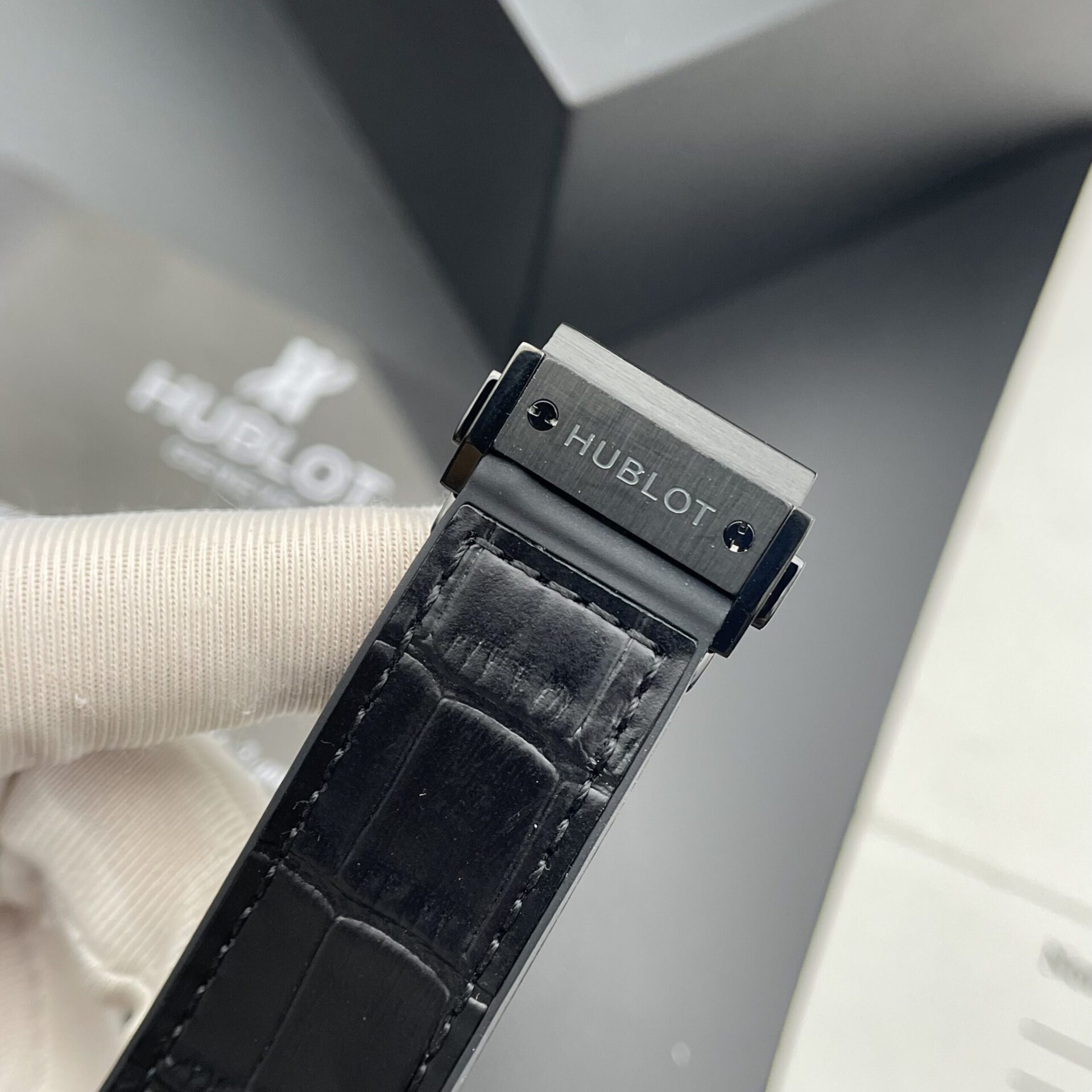 Hublot Classic Fusion Ceramic Clone Watch Black Dial HB Factory 42mm - Top club