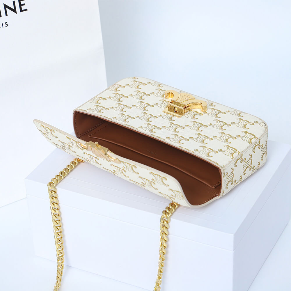 CELINE CHAIN SHOULDER BAG CLAUDE1:1High-quality replica