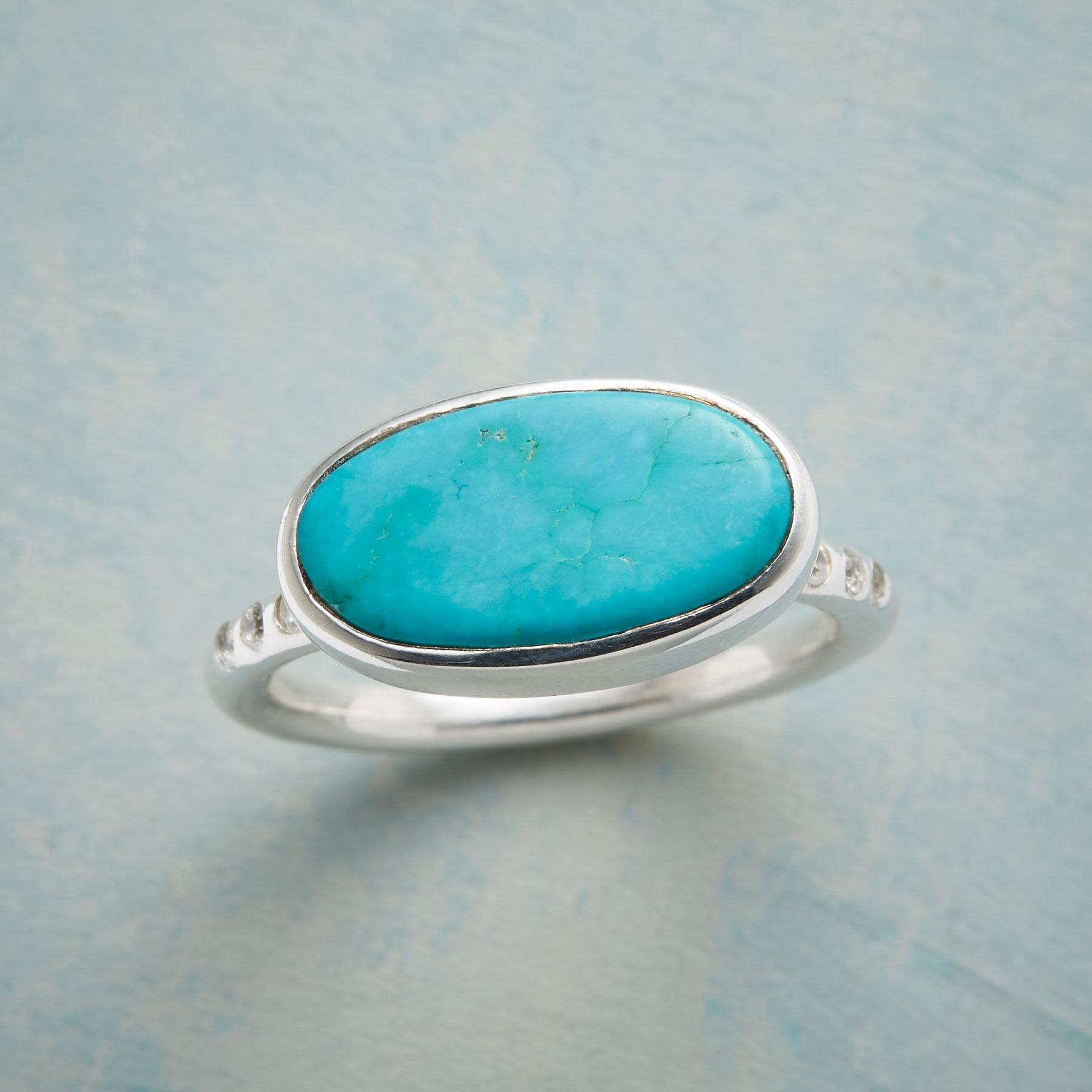 Turquoise Platter Ring - Sundance Clothing