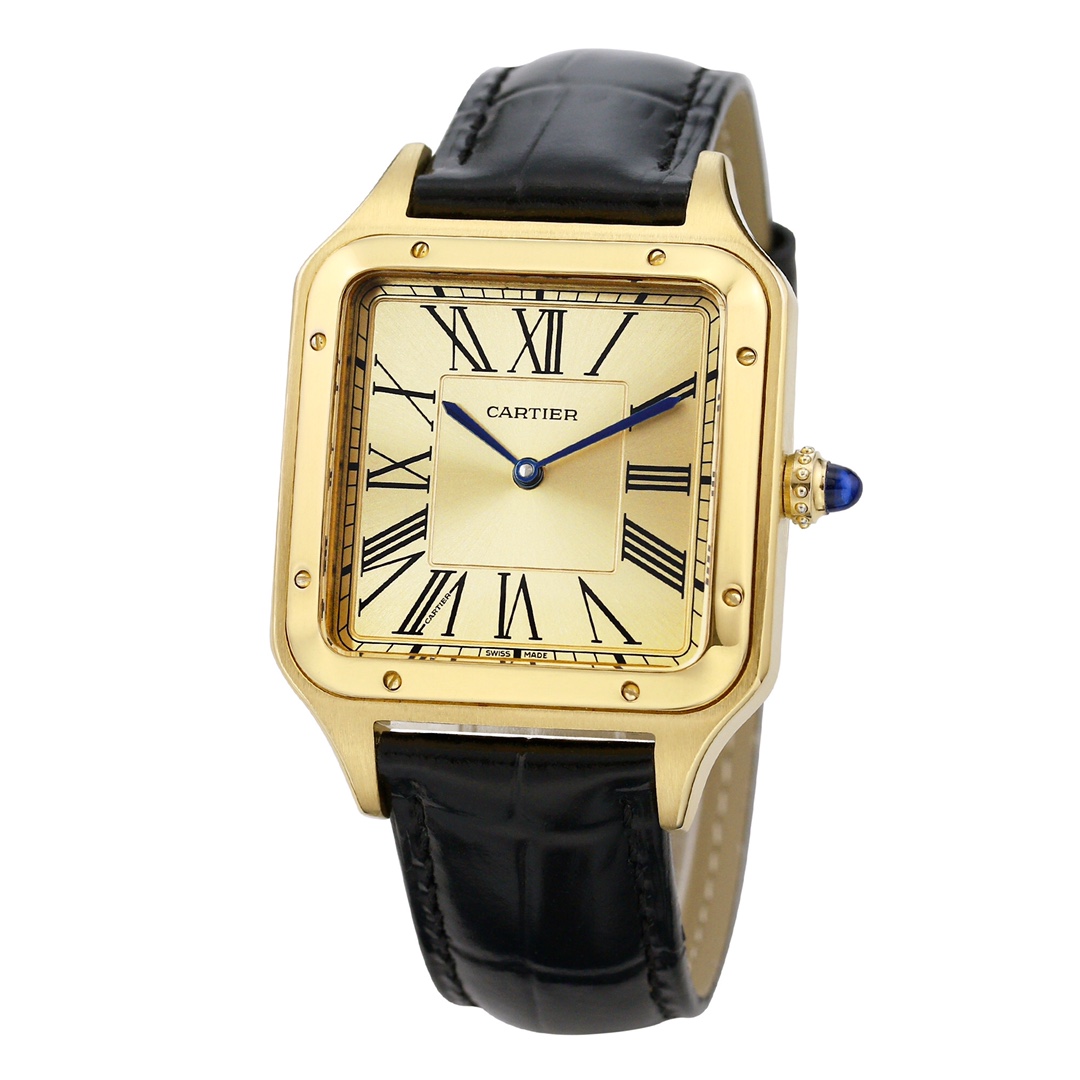 Cartier Santos-DUMONT Women's 44mm Couple's Watch - Gold Colour(1:1 replica) - Elite Watch Atelier