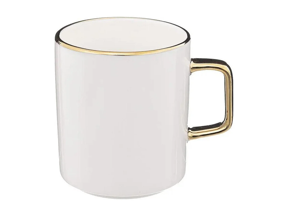 Lot de 6 Mugs en Porcelaine 