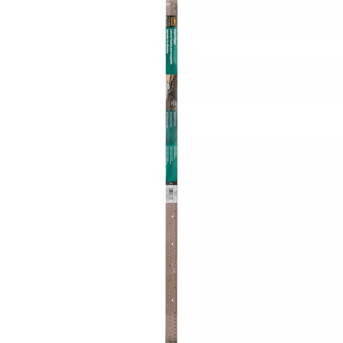 M-D Building Products Pewter 1-3/8 In. x 3 Ft. Aluminum Carpet Gripper