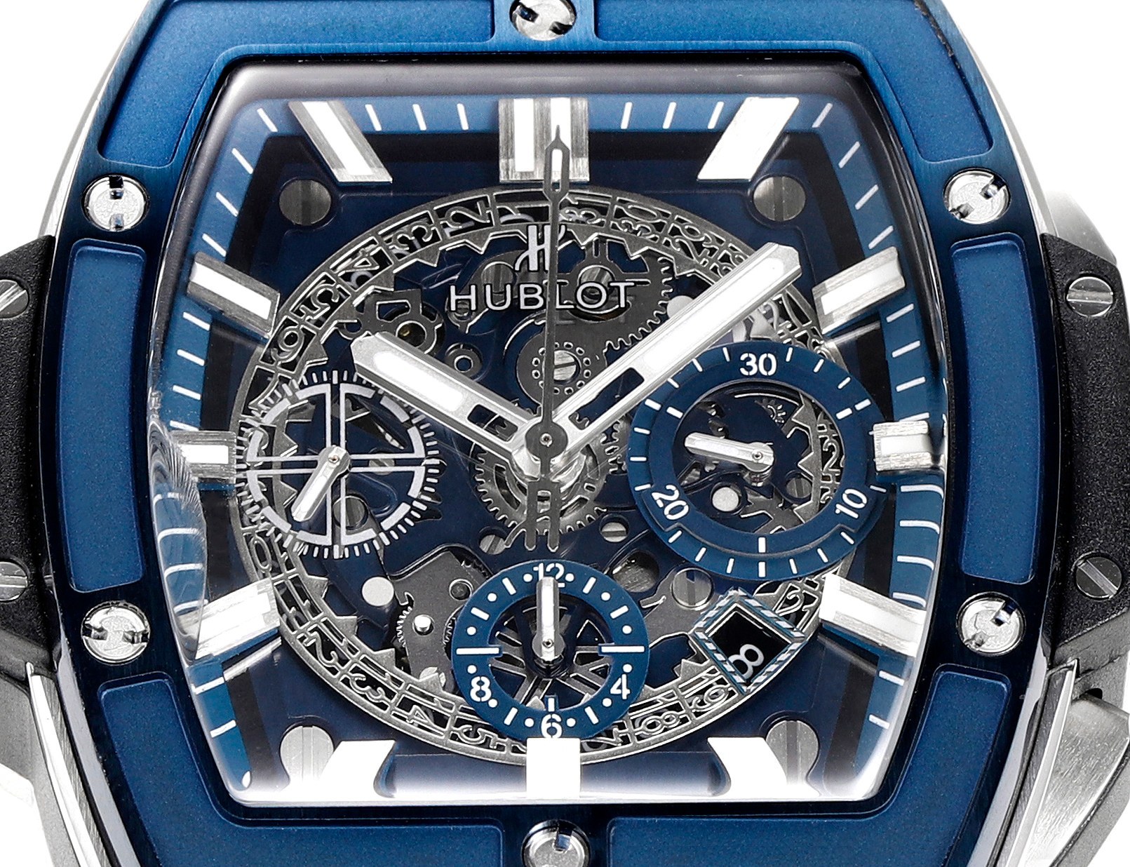 Hublot Spirit of Big Bang Textured Rubber Strap(1:1 replica) - Top club