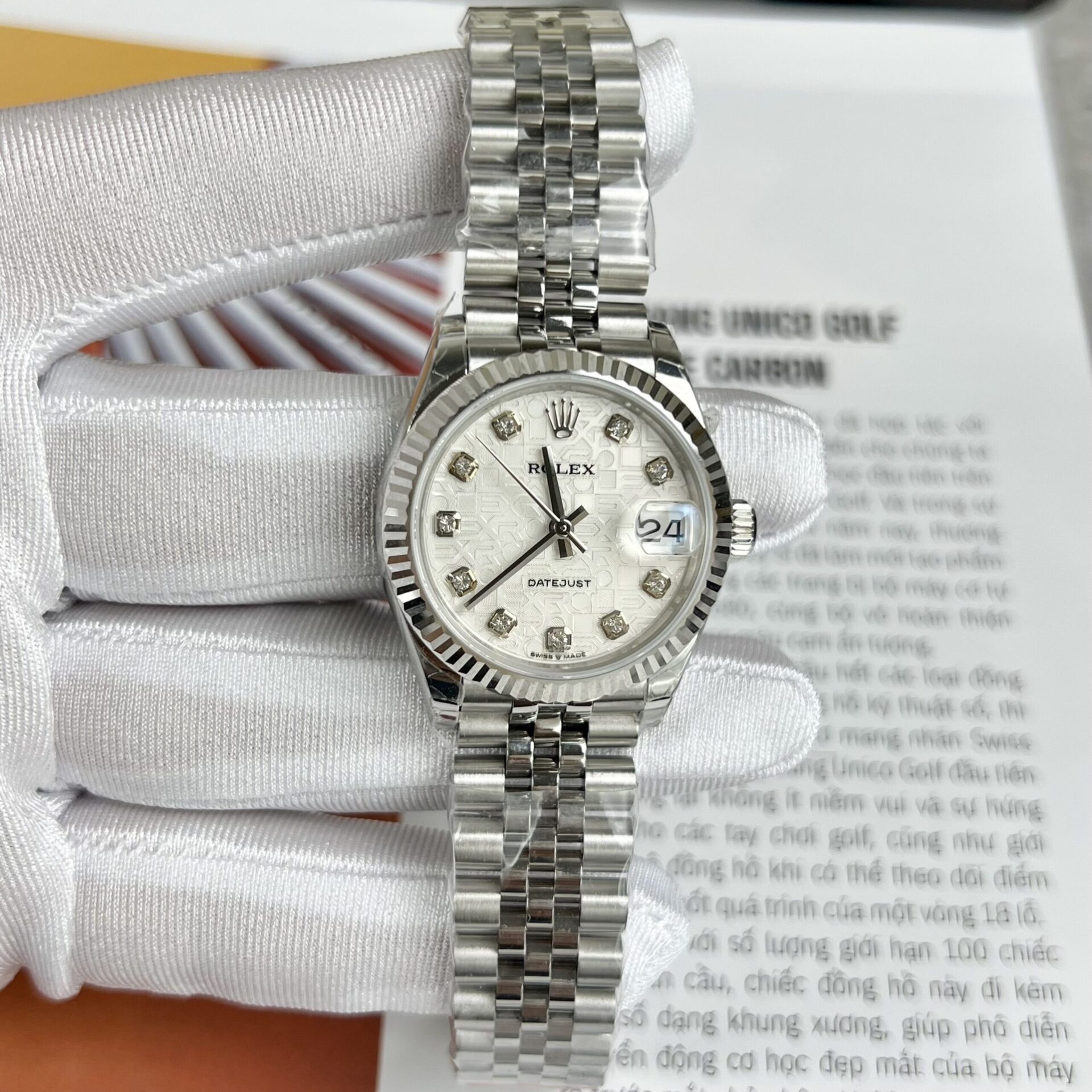 Rolex Fake Watch DateJust Jubilee Strap EW Factory 31mm - Elite Watch Atelier