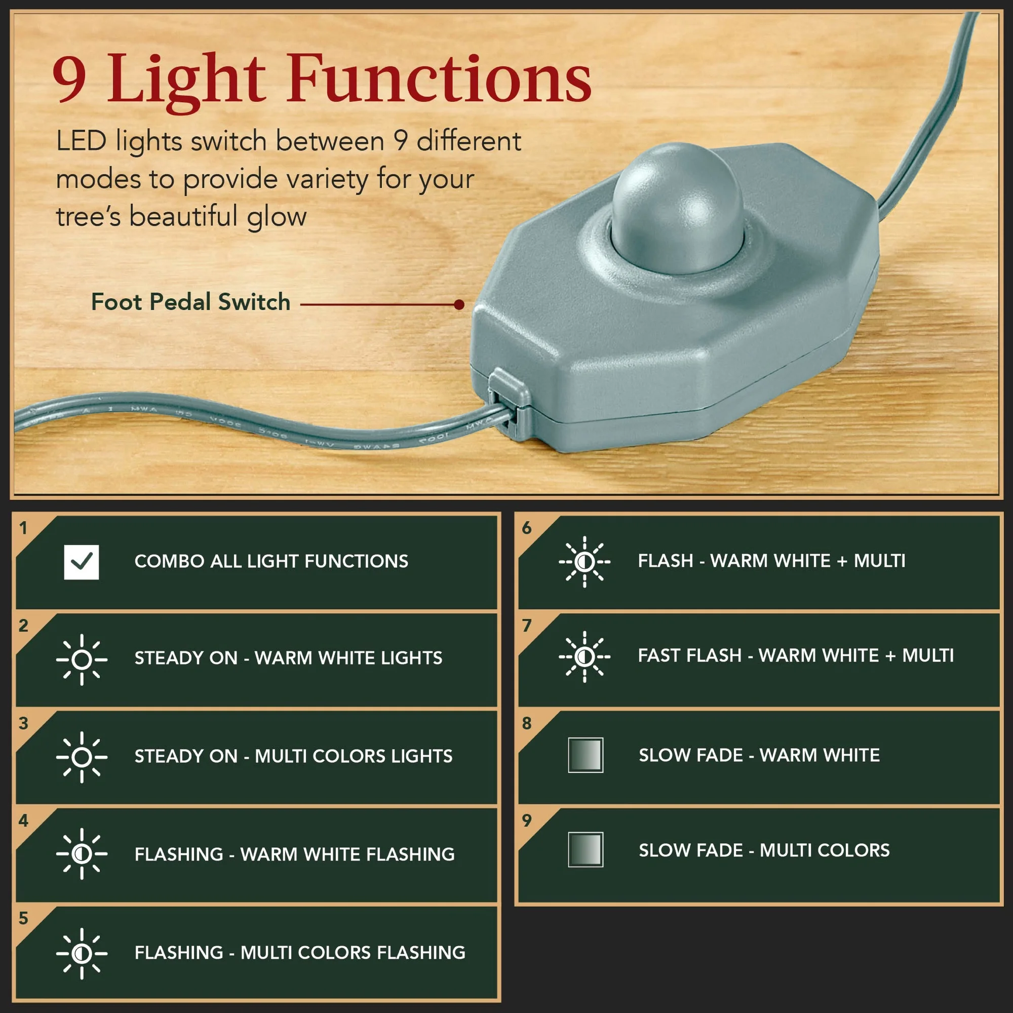 Best Choice Products 4.5ft Pre-Lit Sparse Christmas Tree w/ 100 2-in-1 LED Lights, Cordless Connection, Metal Stand - Image 26