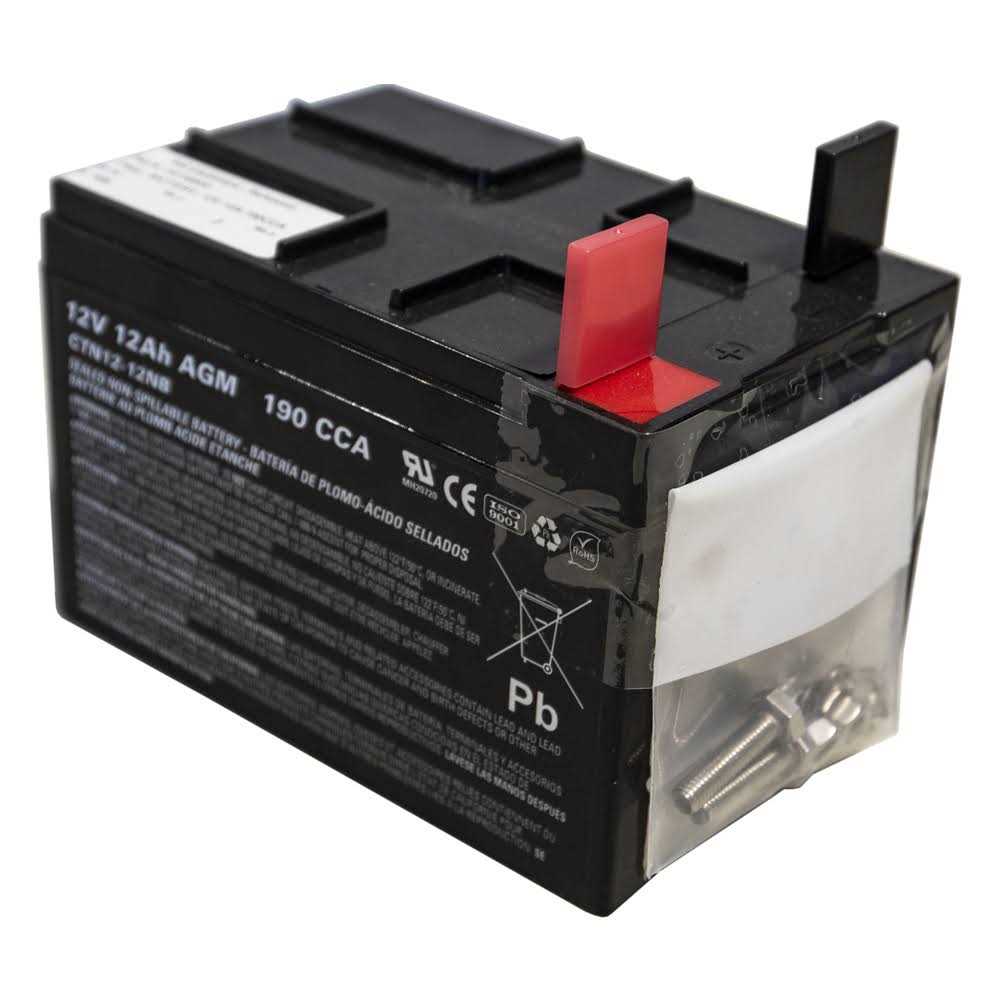 Ariens 12V 12A 190CCA Battery - 04738800, 04591900, 04382200 Ariens 12V 12A 190CCA Battery - 04738800, 04591900, 04382200