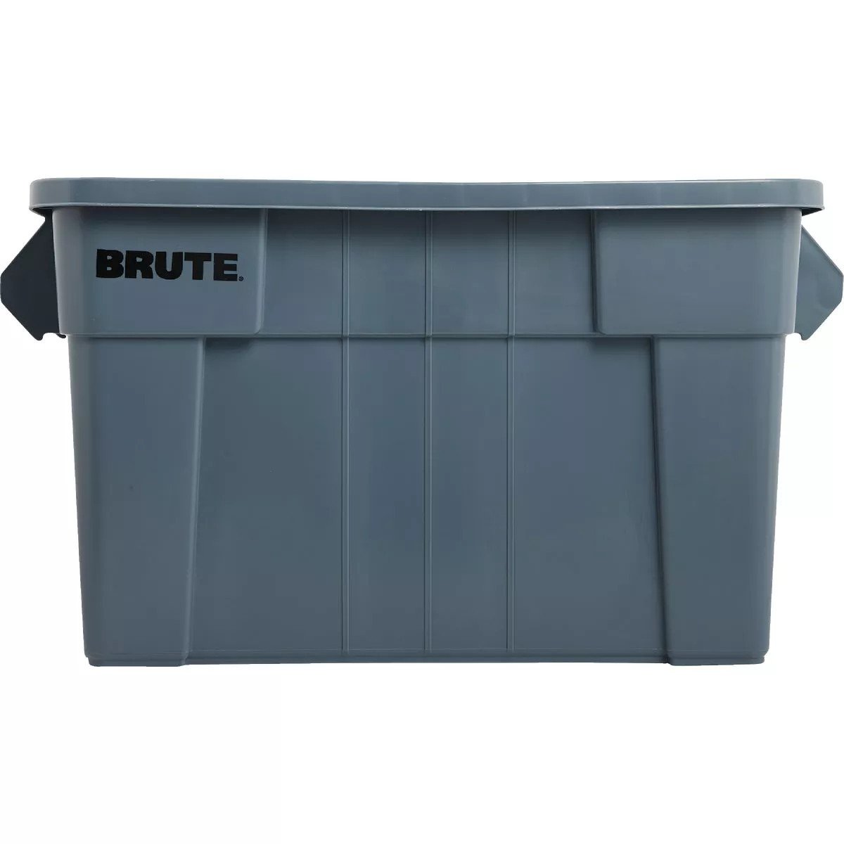 Rubbermaid Commercial Brute 20 Gal. Gray Storage Tote with Lid