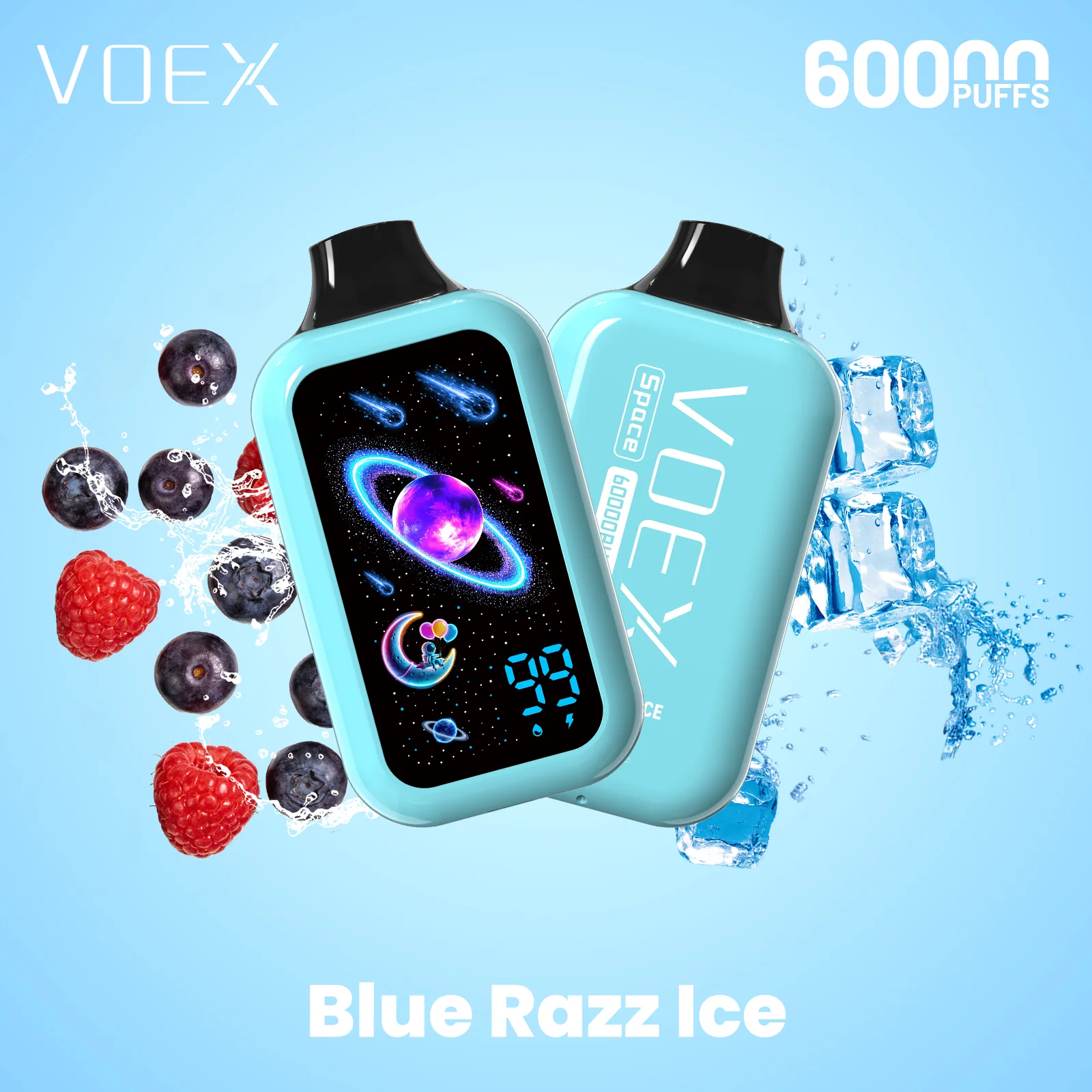 VOEX Wise/Space 60K jednorazowy e-papieros (wszystkie smaki)