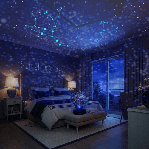 Verstelbare Galaxy-projector voor Sterrenhemel – Ideaal voor Ontspanning, Meditatie en Nachtlampje