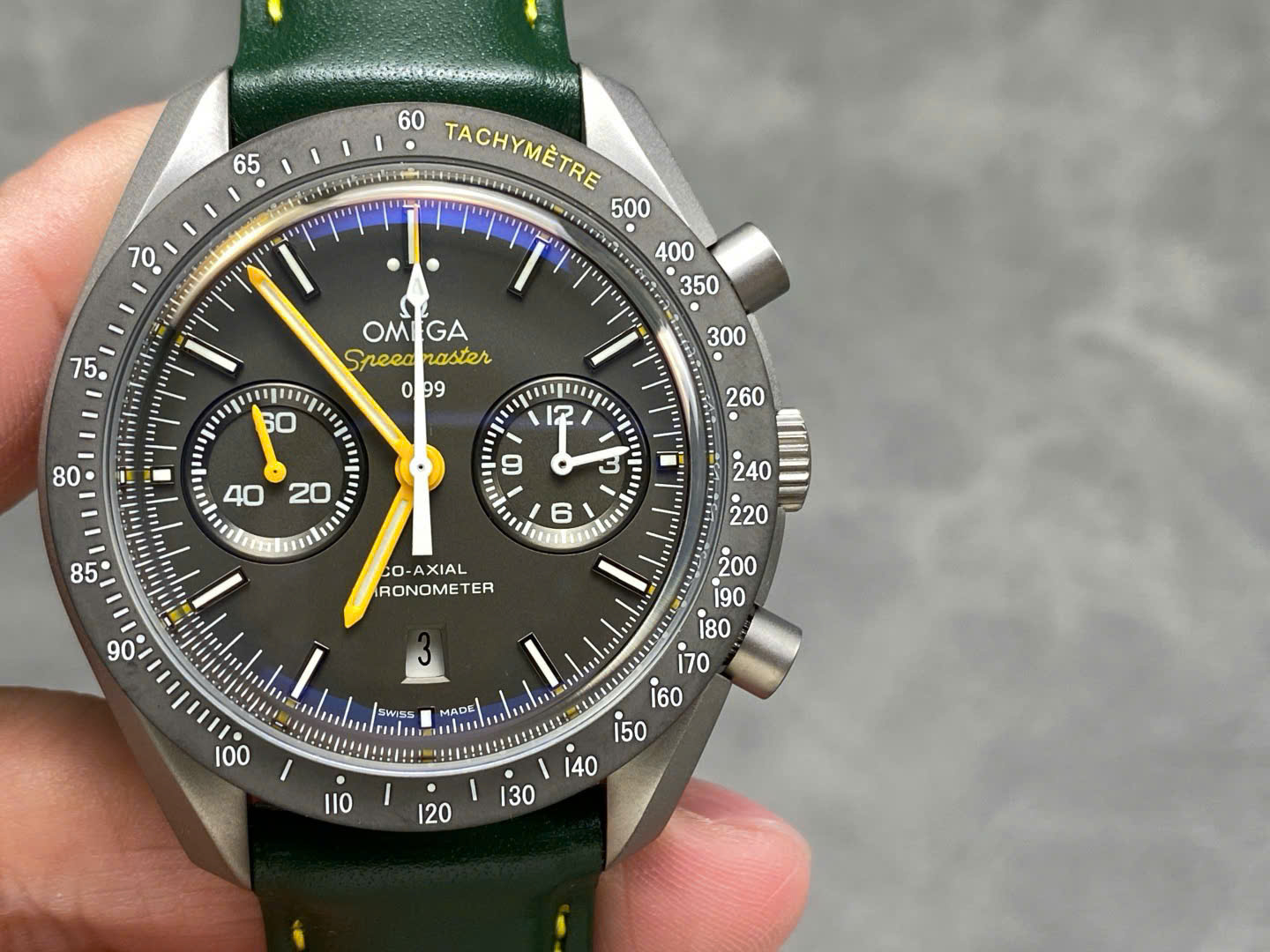 Omega Speedmaster Grey Side of the Moon Porsche Club of America Edition Replica Wath 44mm - Elite Watch Atelier