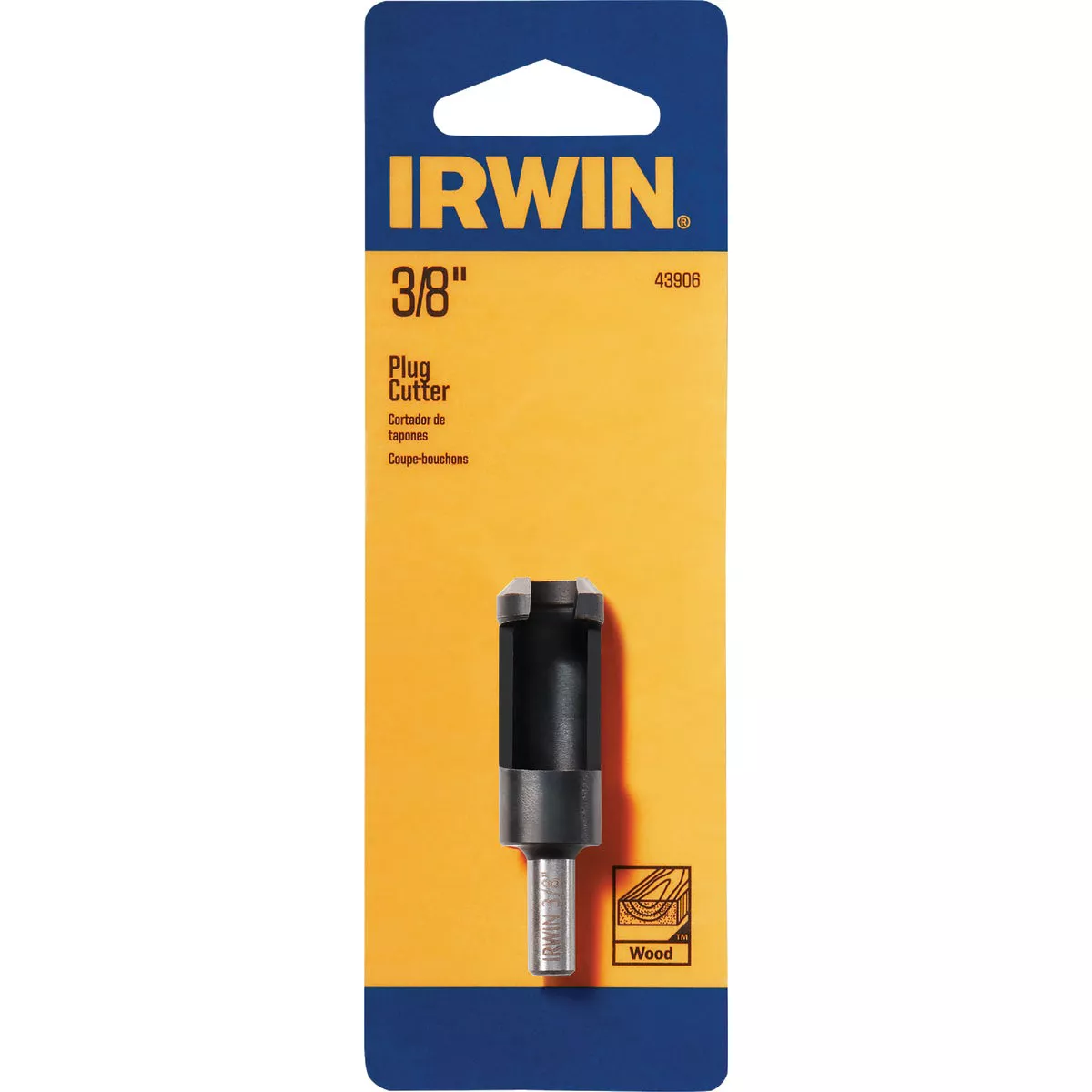 Irwin 3/8 In. High-Carbon Steel Plug Cutter