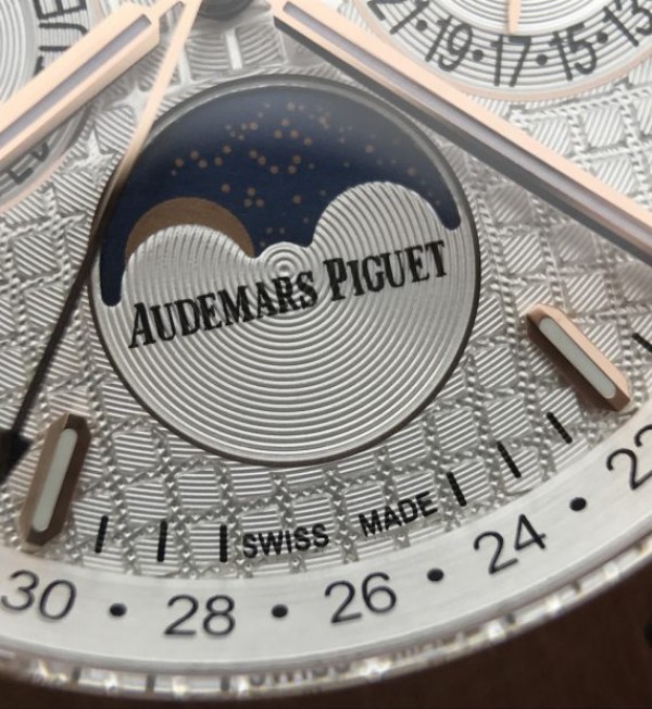Replica Audemars Piguet JF Royal Oak 41mm 26574 RG White Dial A5134 - Top club