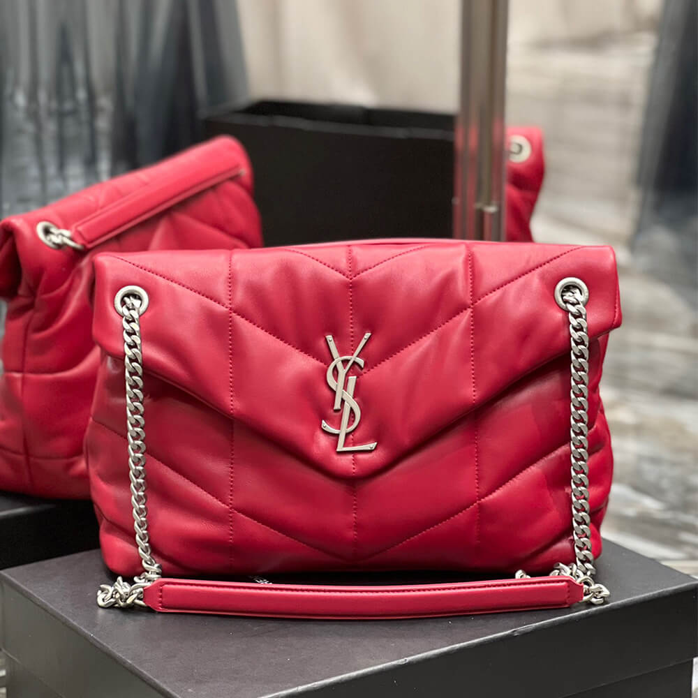 YSL Puffer Medium Chain Bag1:1High-quality replica