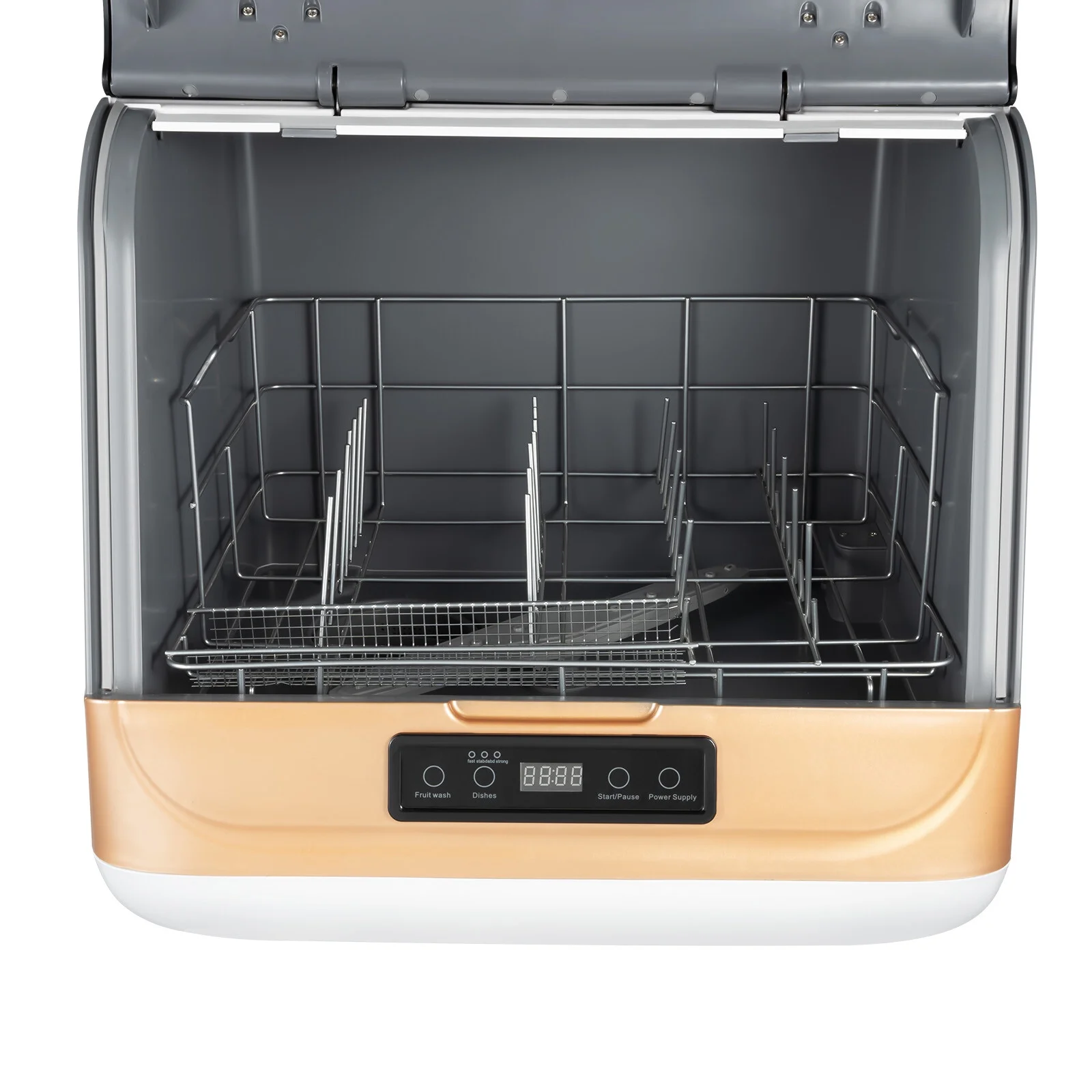 Countertop Dishwasher, 3 Washing Modes, Time-Saving, 800W Compact Dishwasher for Household 110V