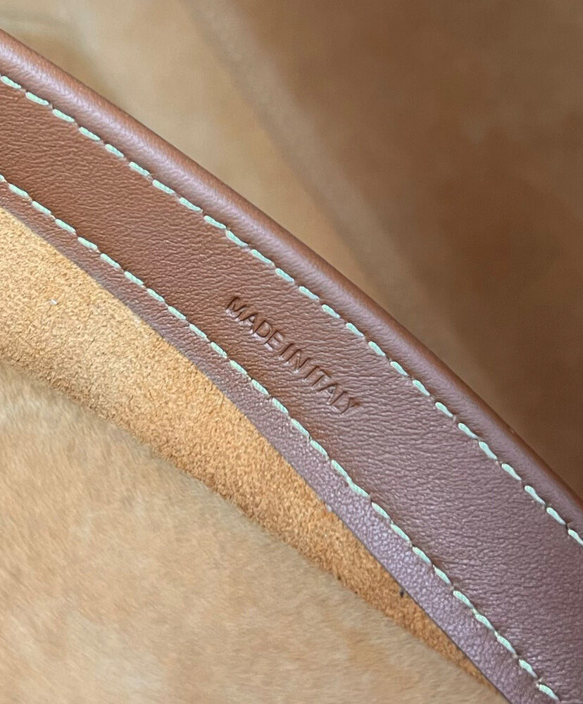 Celine Cabas Drawstring Cuir Triomphe In Smooth Calfskin Coffee1:1High-quality replica