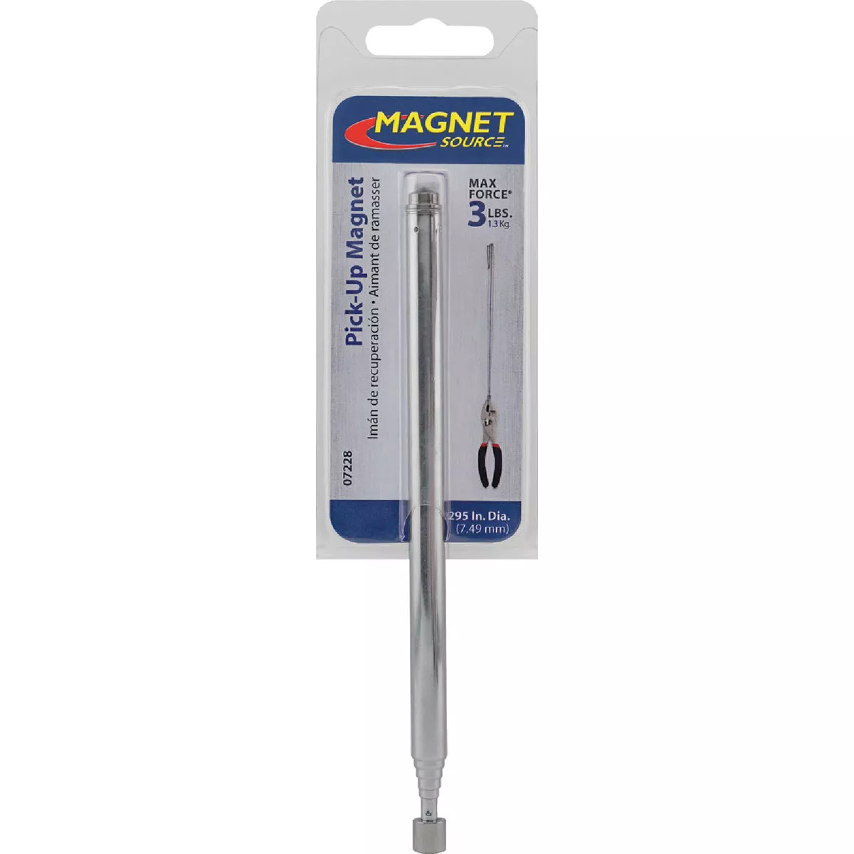 Master Magnetics 25 in. 3 Lb. Magnetic Pick-Up Tool