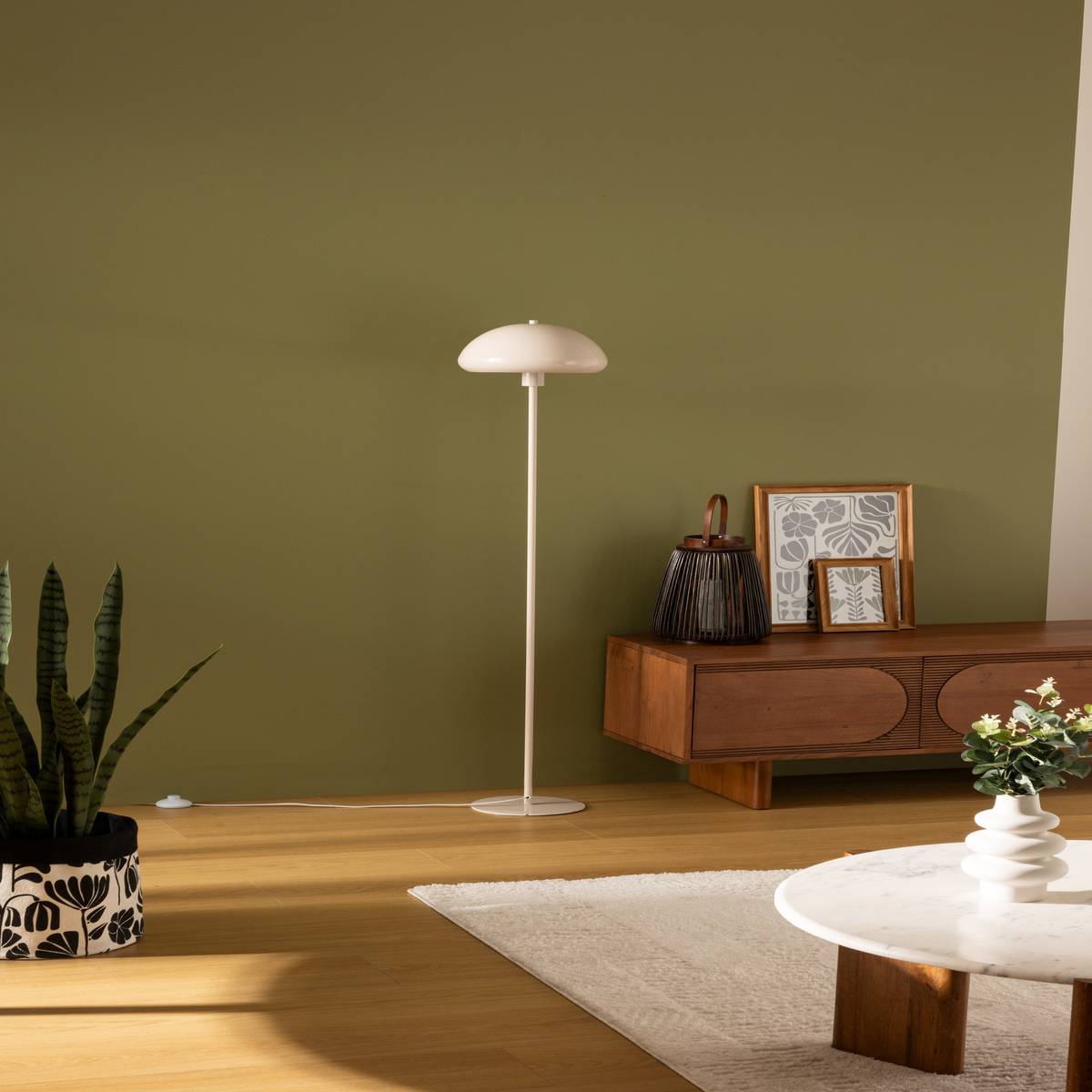 Floor lamp "Savio" Clay, H. 140 cm