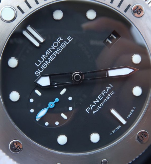 Replica Panerai ZF PAM1305 Titanium Black Dial Rubber Strap P.9010 - Top club
